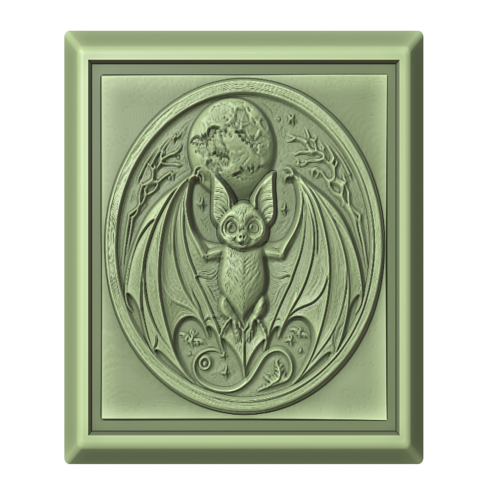 Bat Animal 3D print model_2