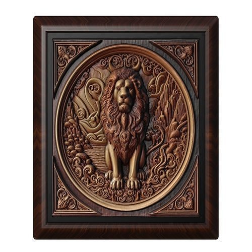 Lion Animal 3D print model