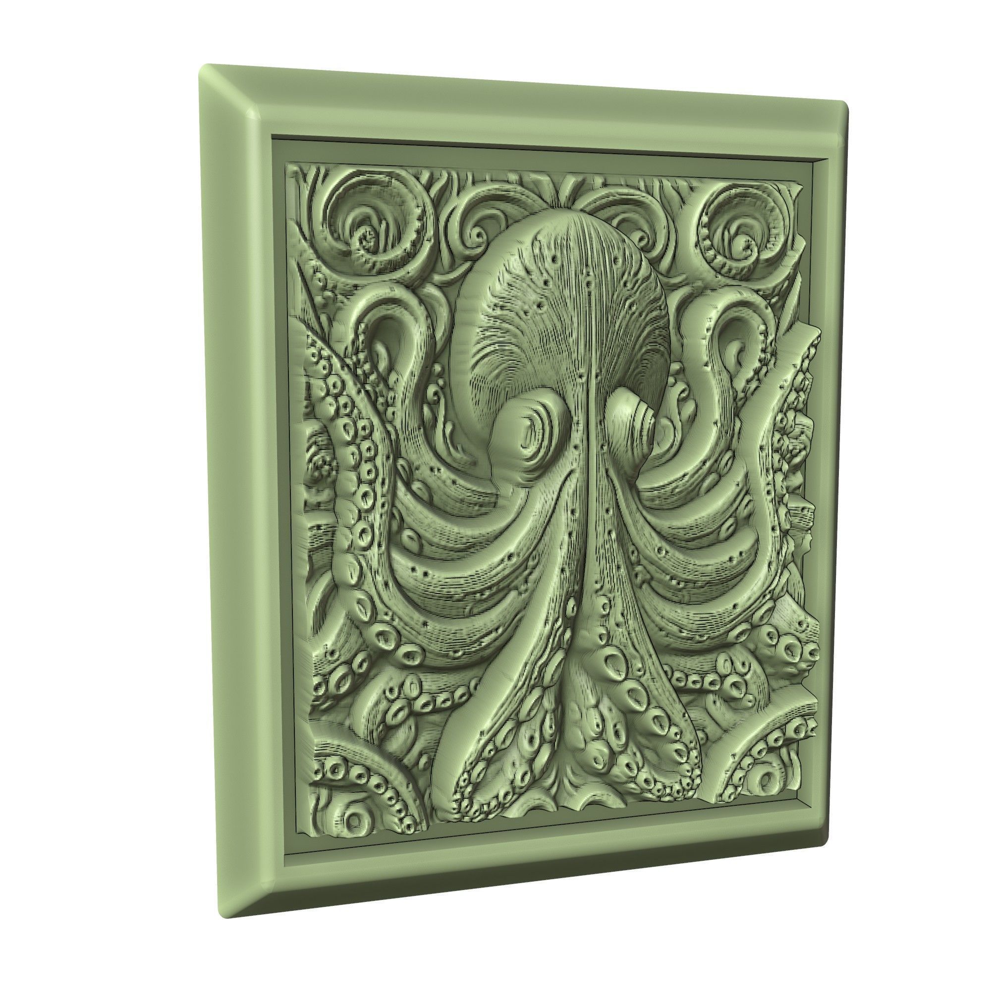 Octopus Animal 3D print model_3