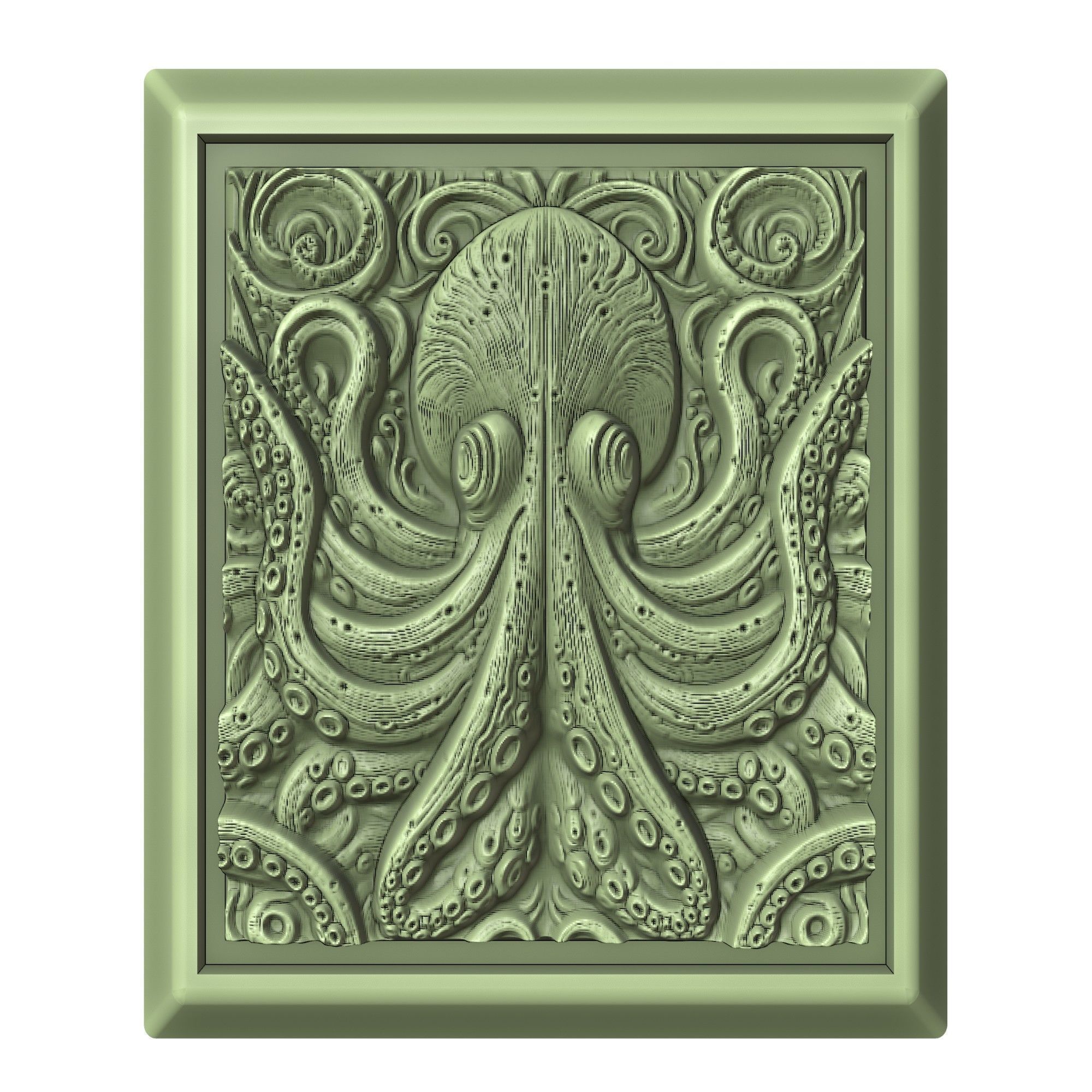 Octopus Animal 3D print model_2