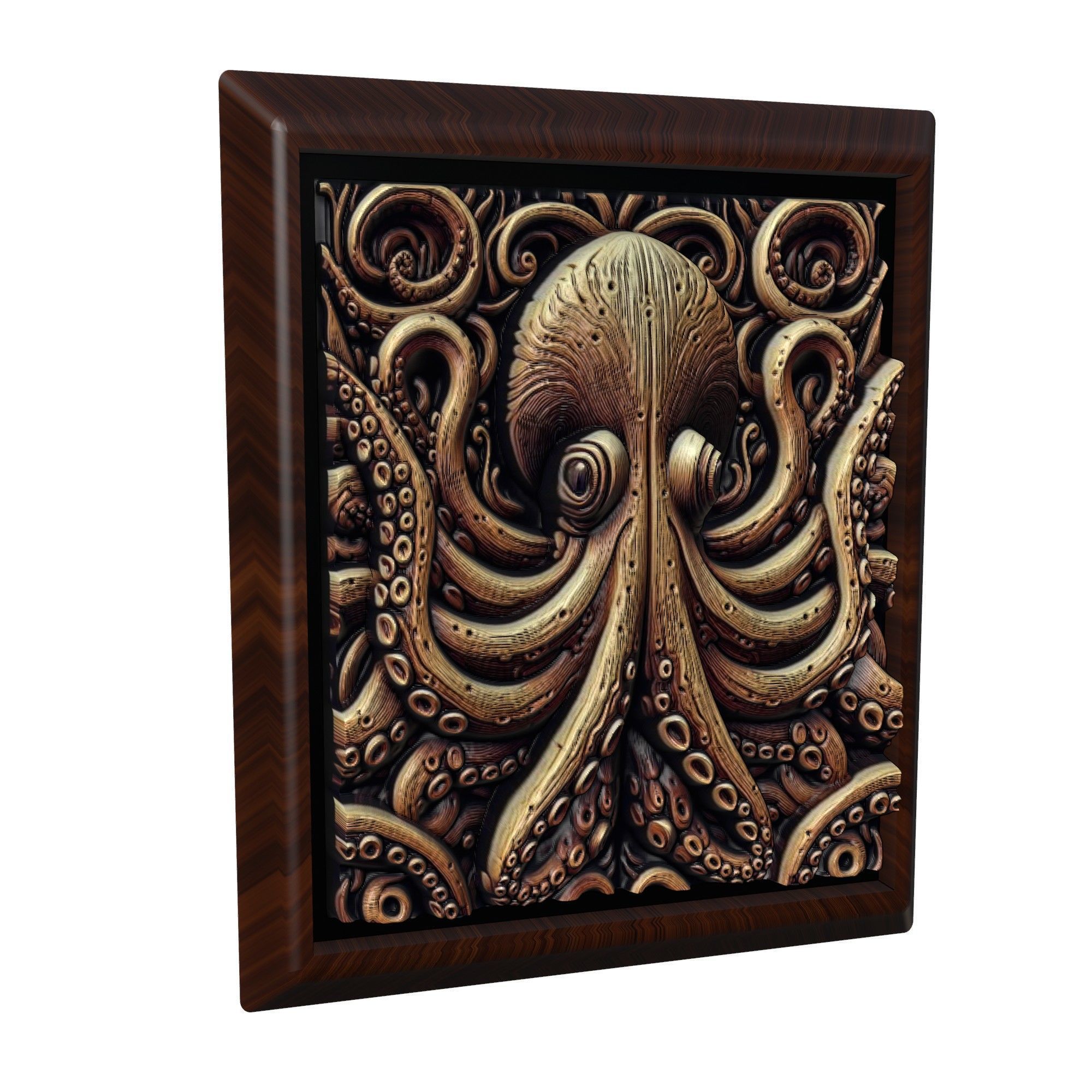 Octopus Animal 3D print model_1