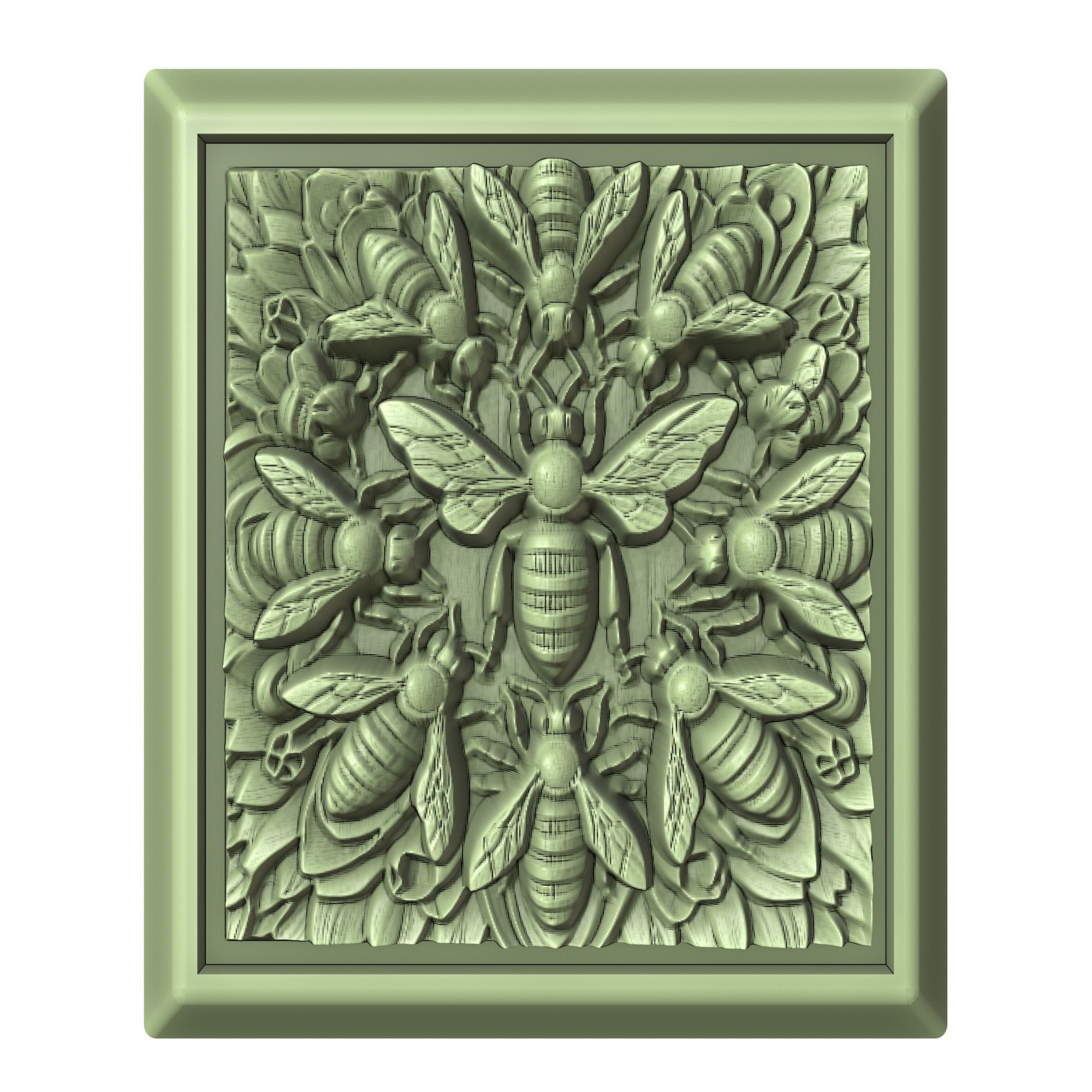 Bee Animal 3D print model_2