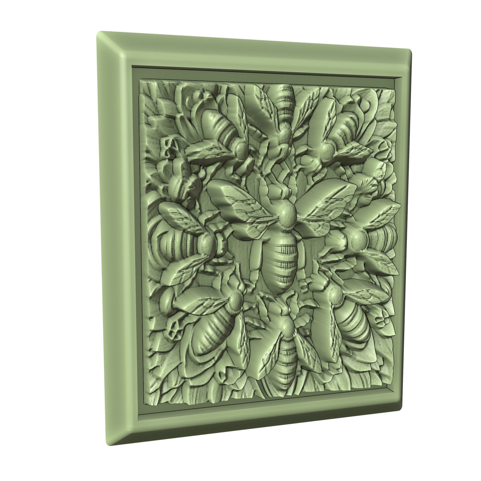 Bee Animal 3D print model_3