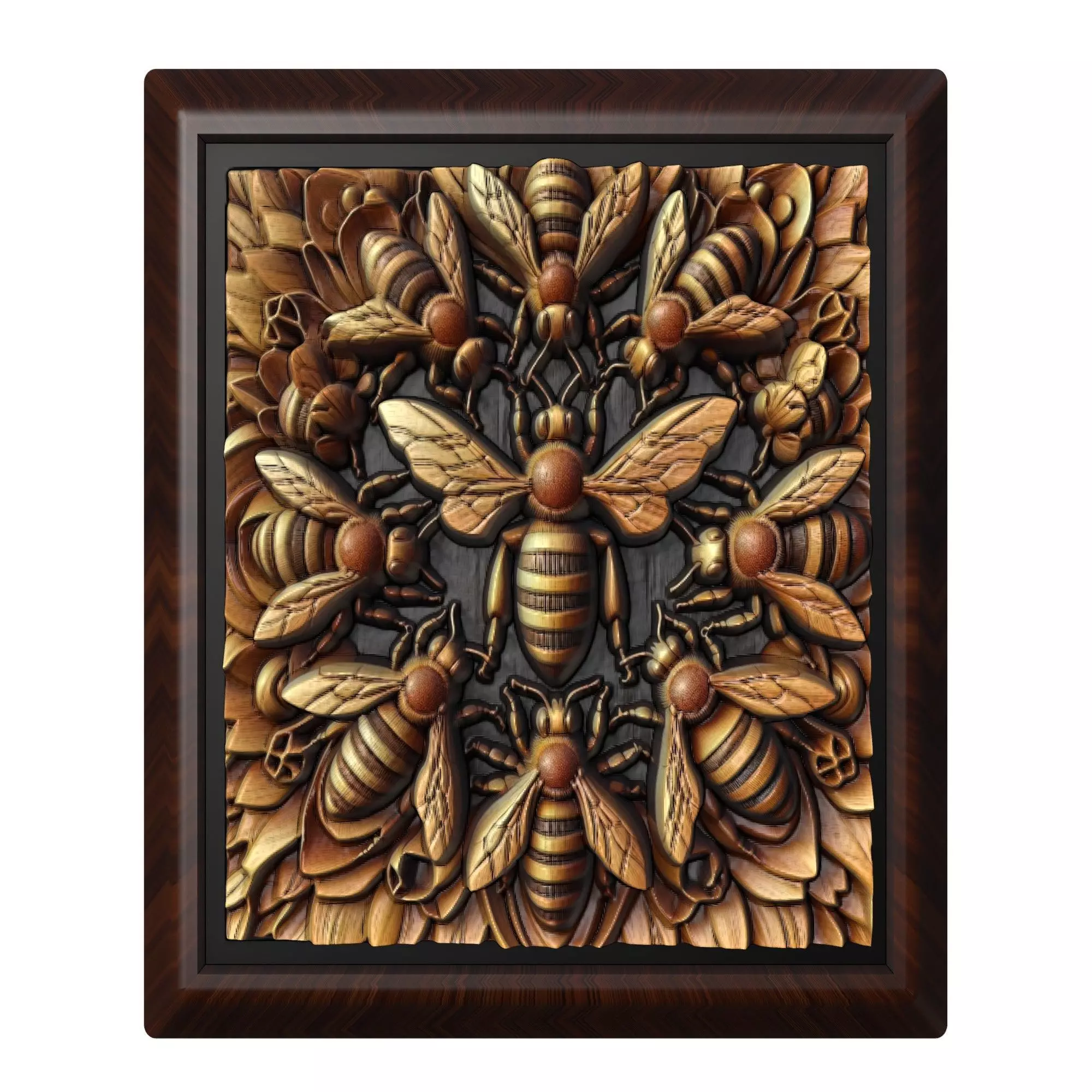 Bee Animal 3D print model_0