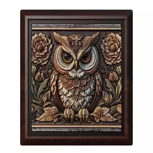 Owl Animal 3D print model