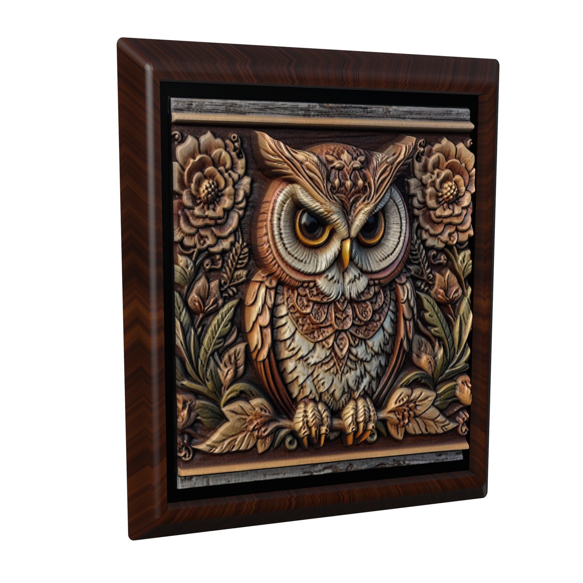 Owl Animal 3D print model_1