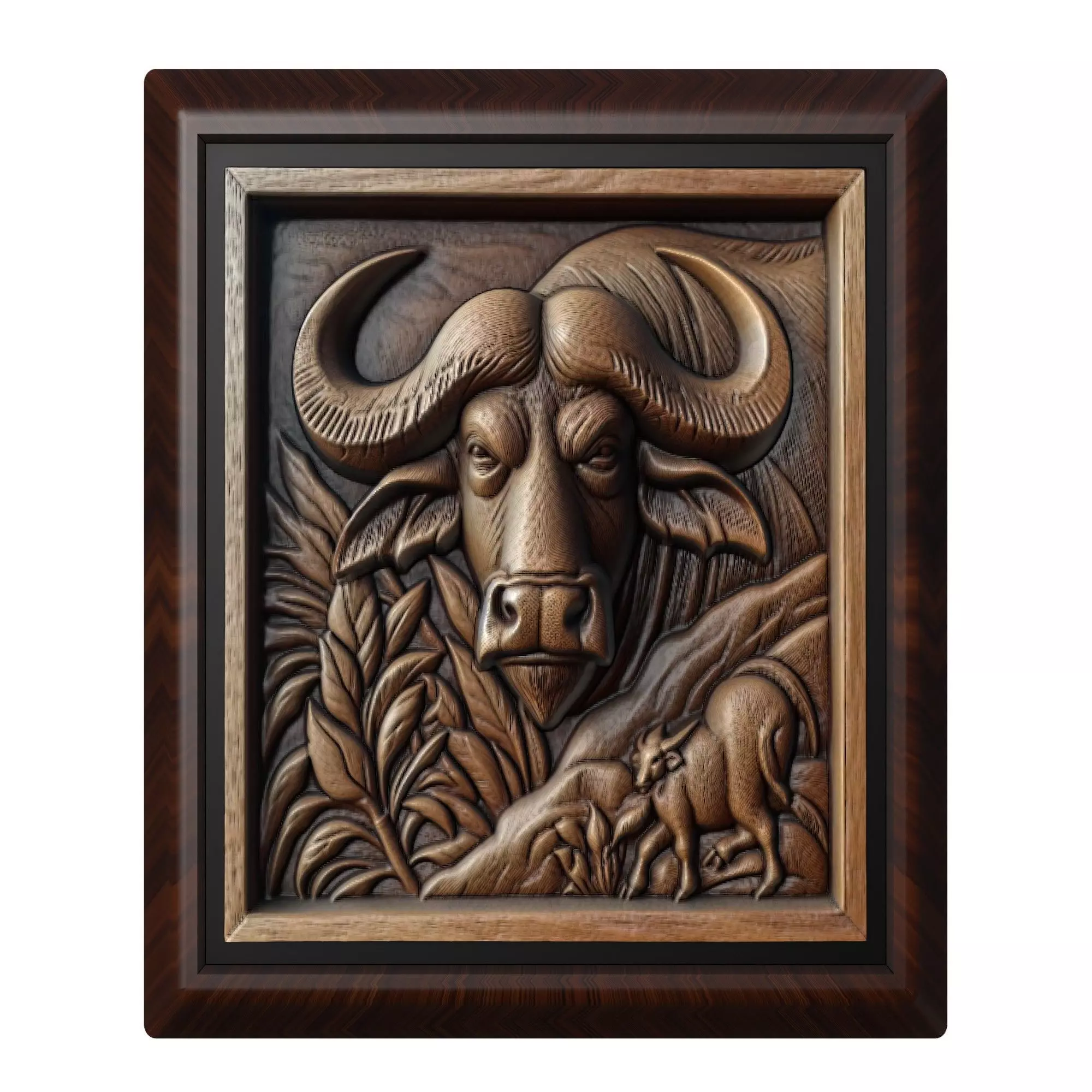 Buffalo Animal 3D print model_0