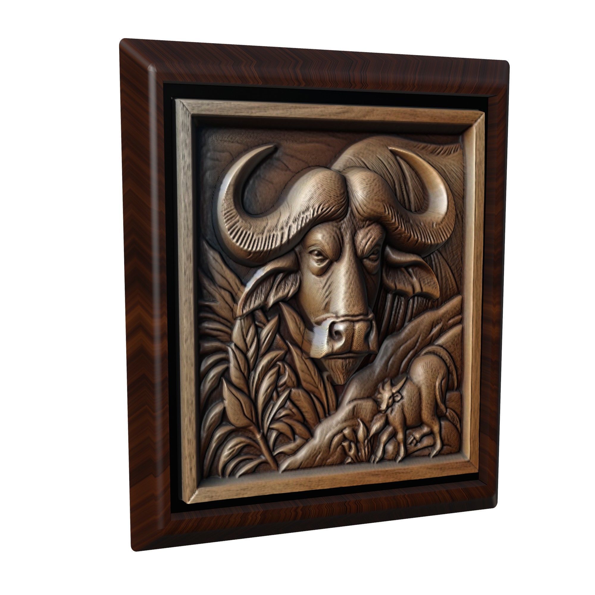 Buffalo Animal 3D print model_1