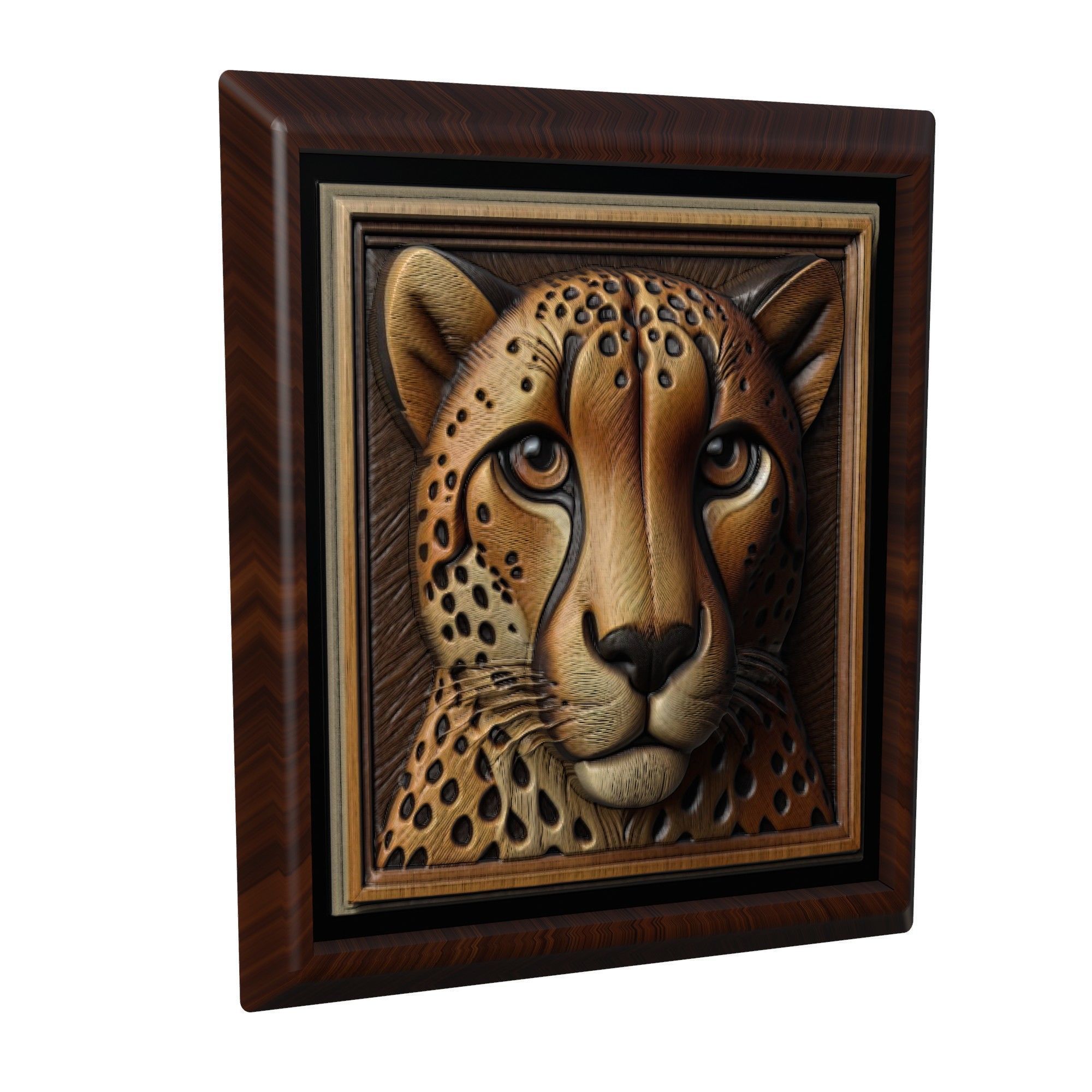 Cheetah Animal 3D print model_1