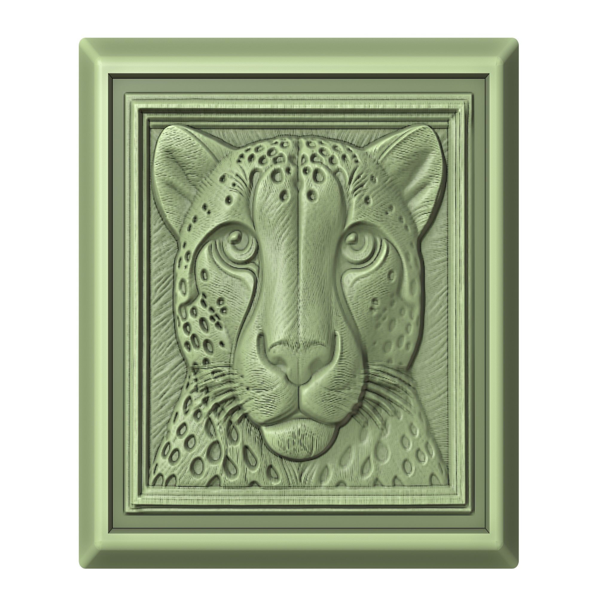Cheetah Animal 3D print model_2