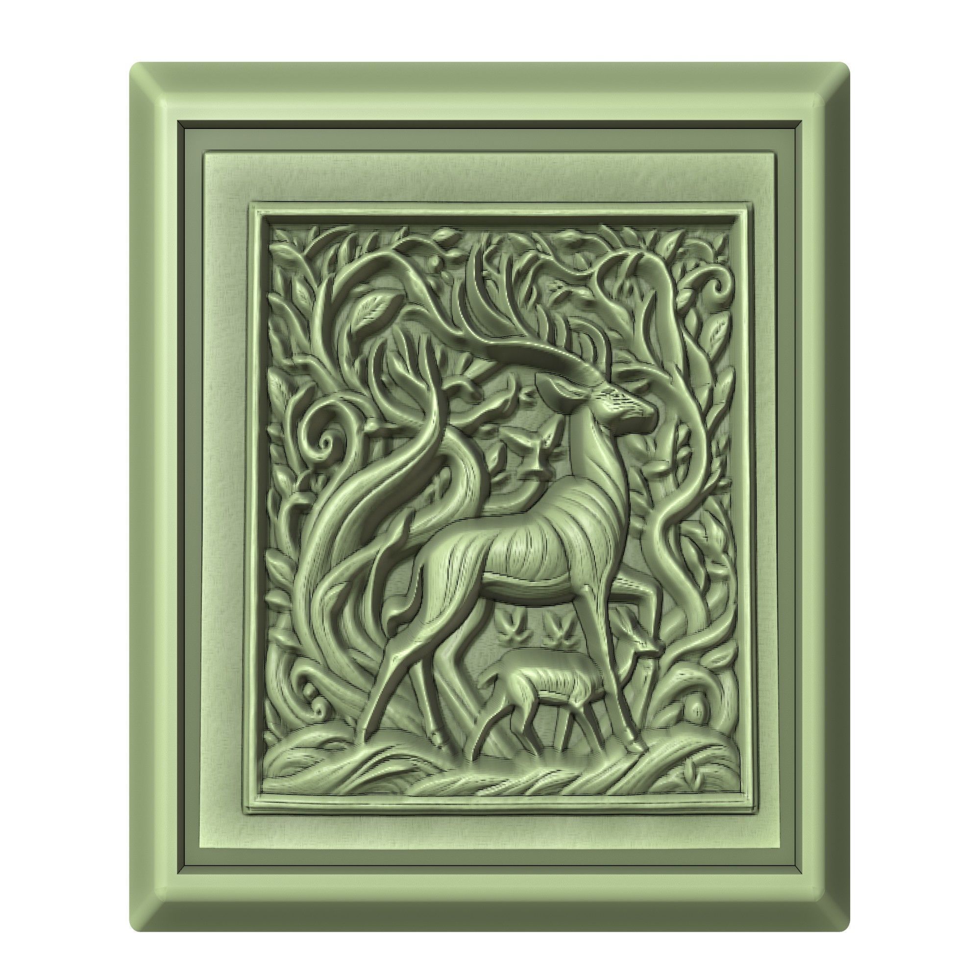 Impala Animal 3D print model_2