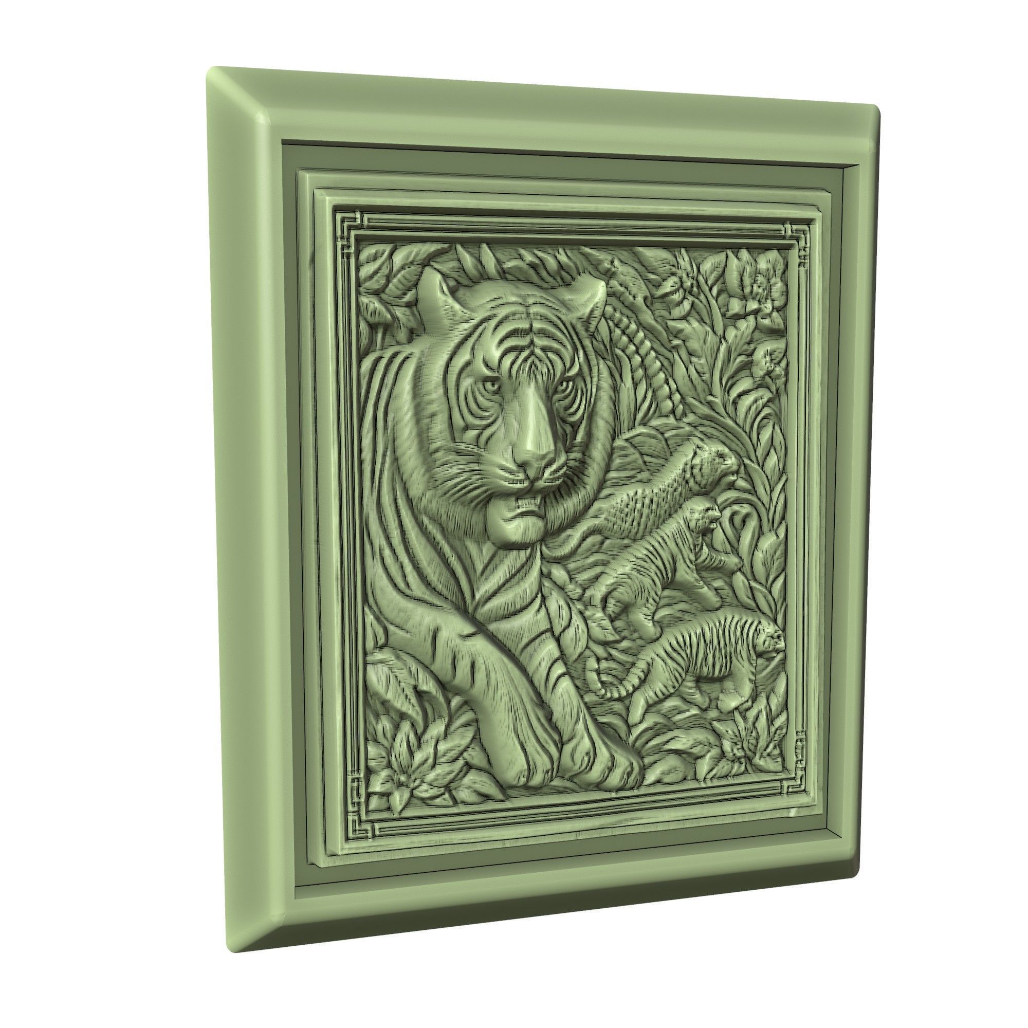 Tiger Animal 3D print model_3