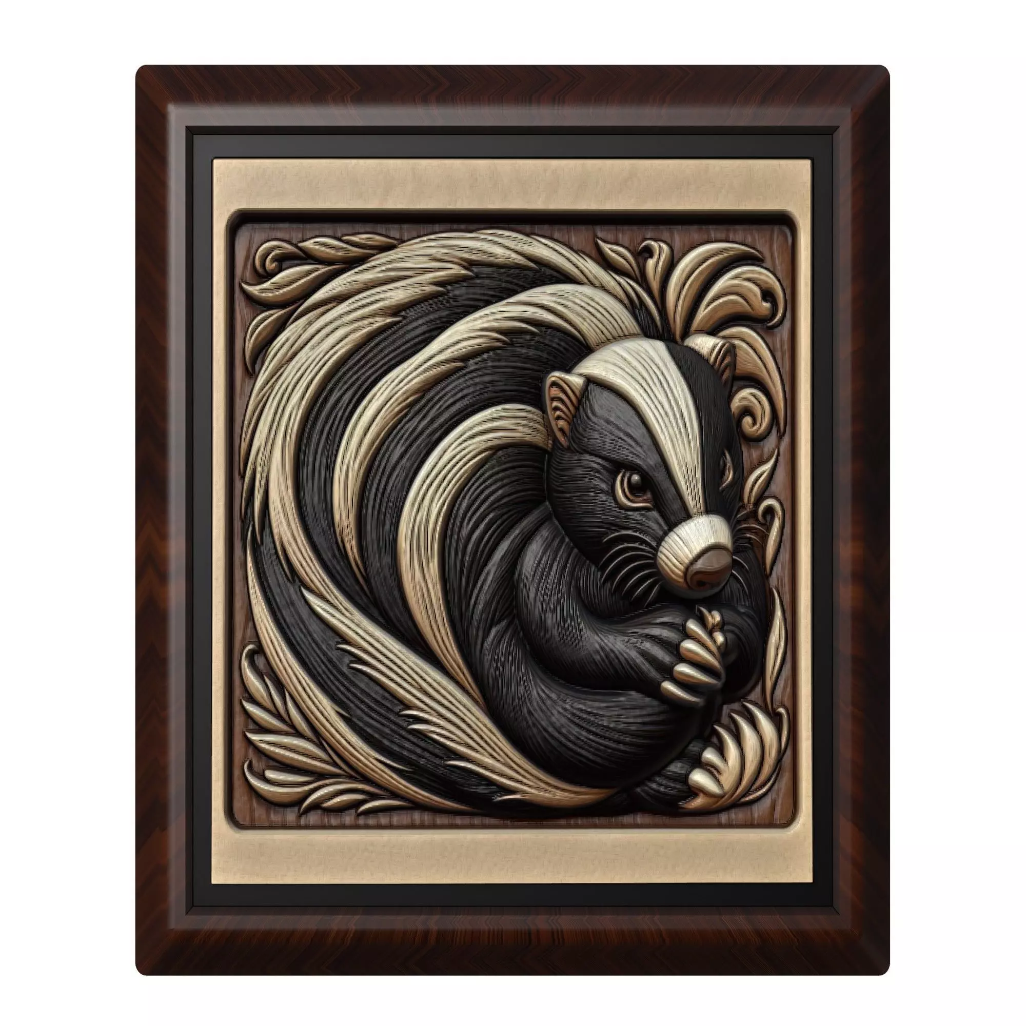 Skunk Animal 3D print model_0