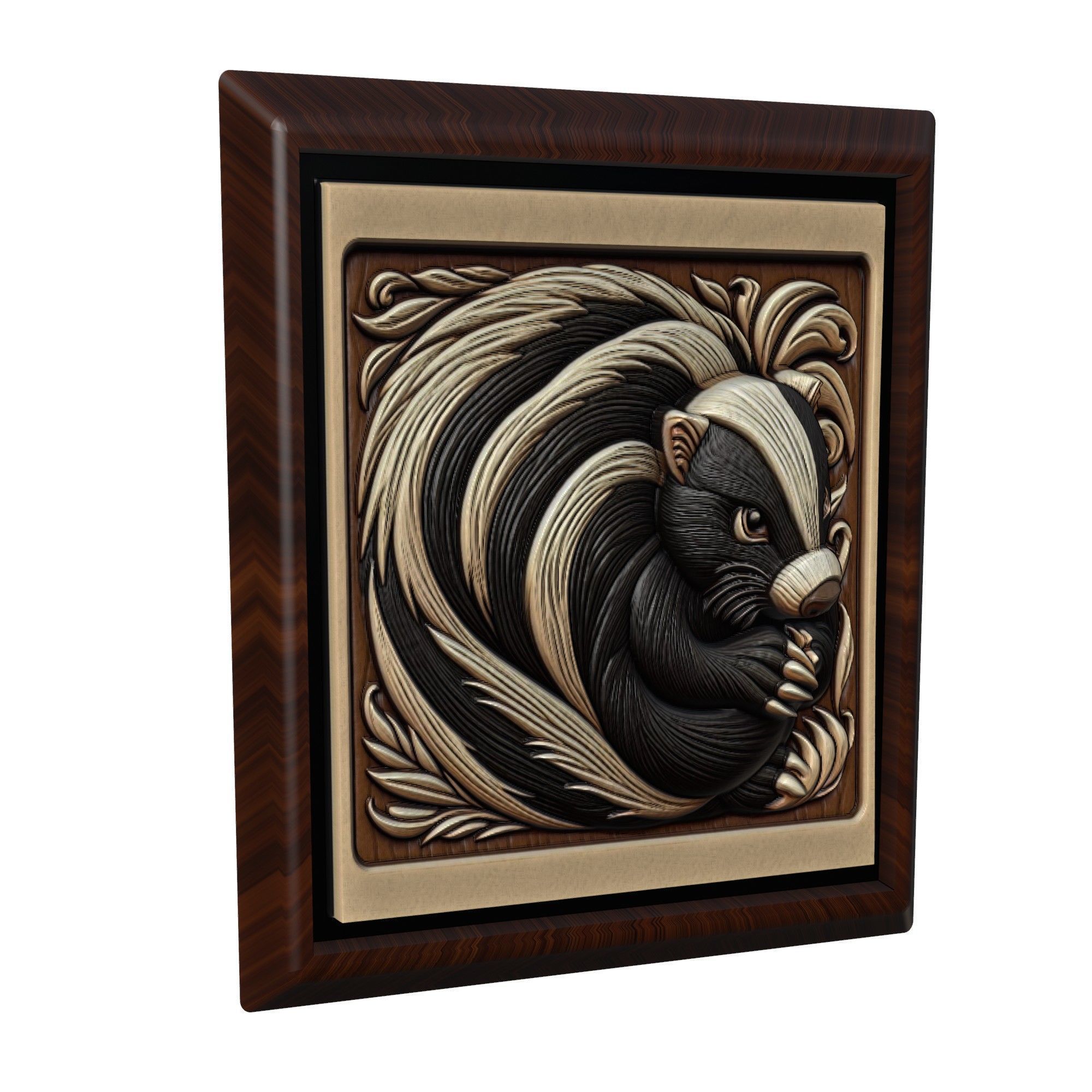 Skunk Animal 3D print model_1