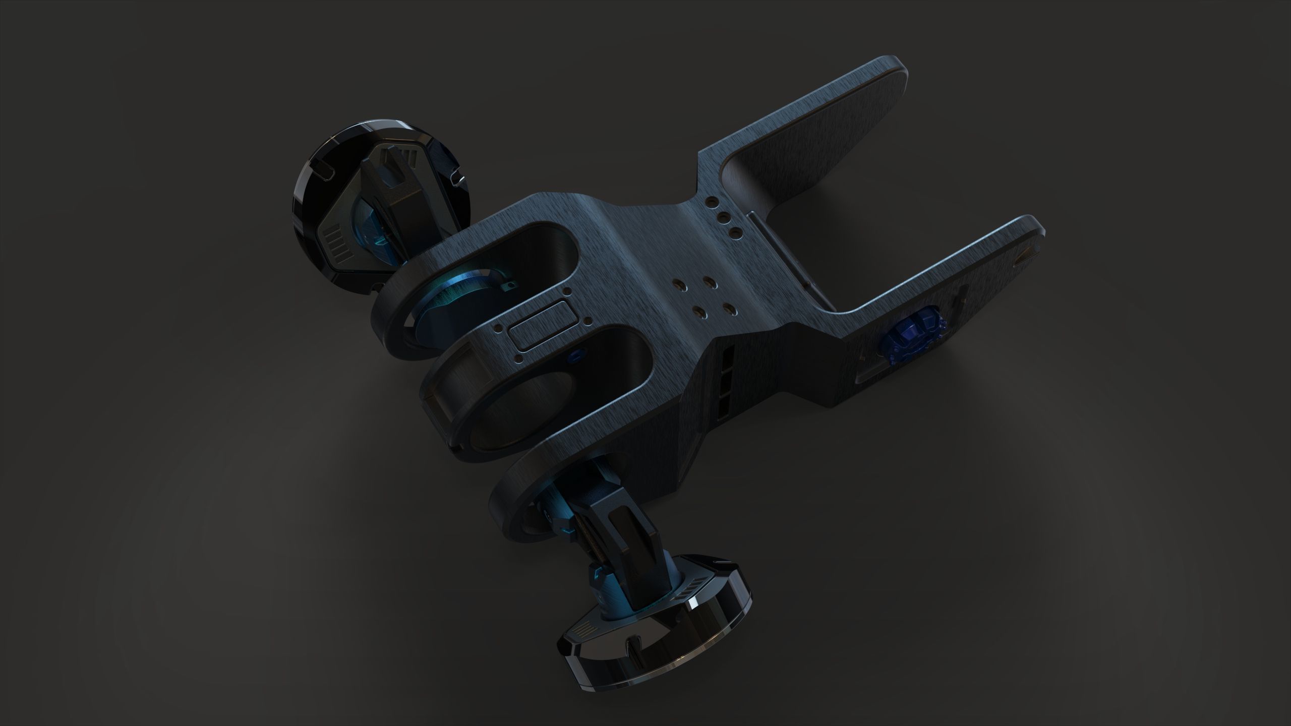 mechanical robotic part 2 3D model_3