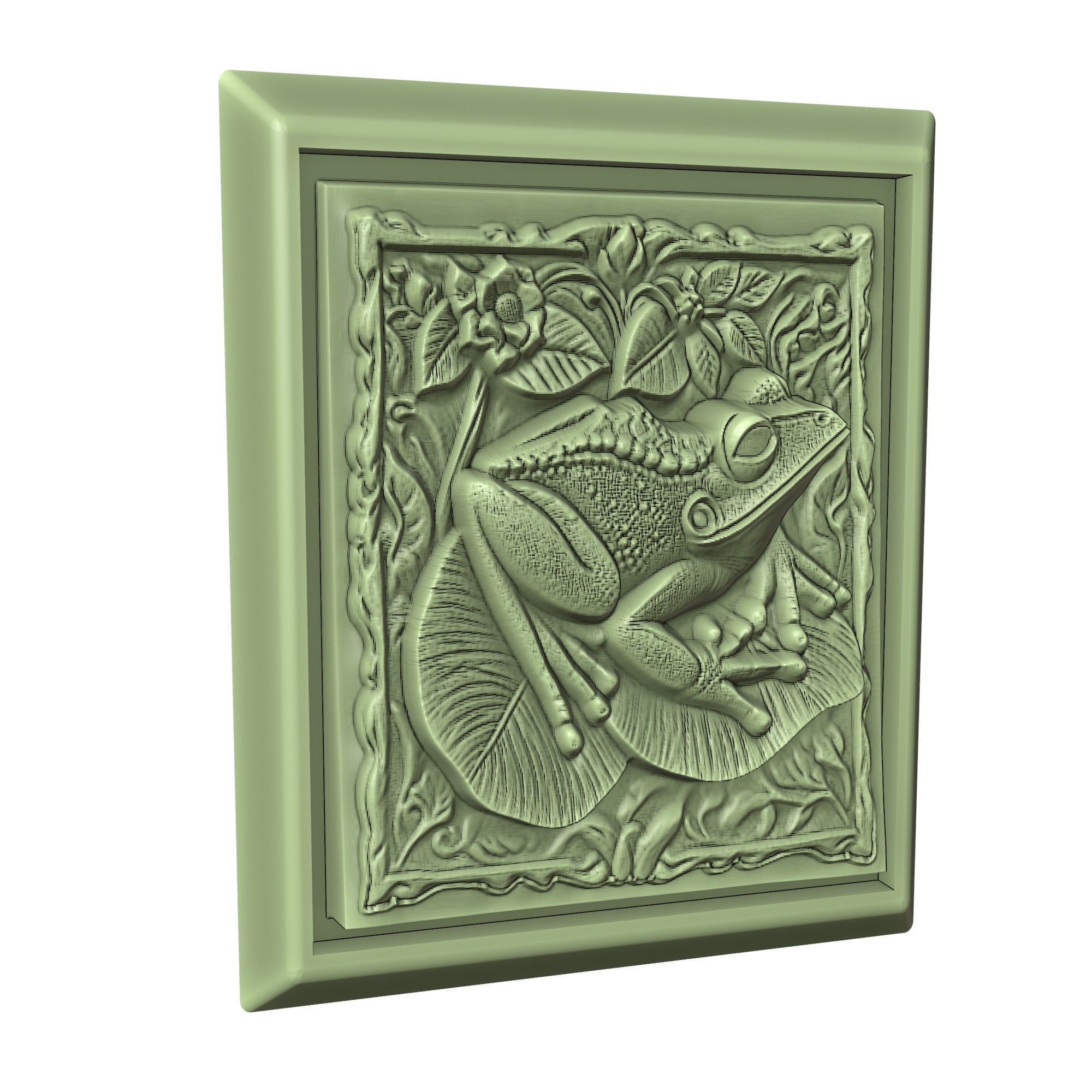 Frog Animal 3D print model_3