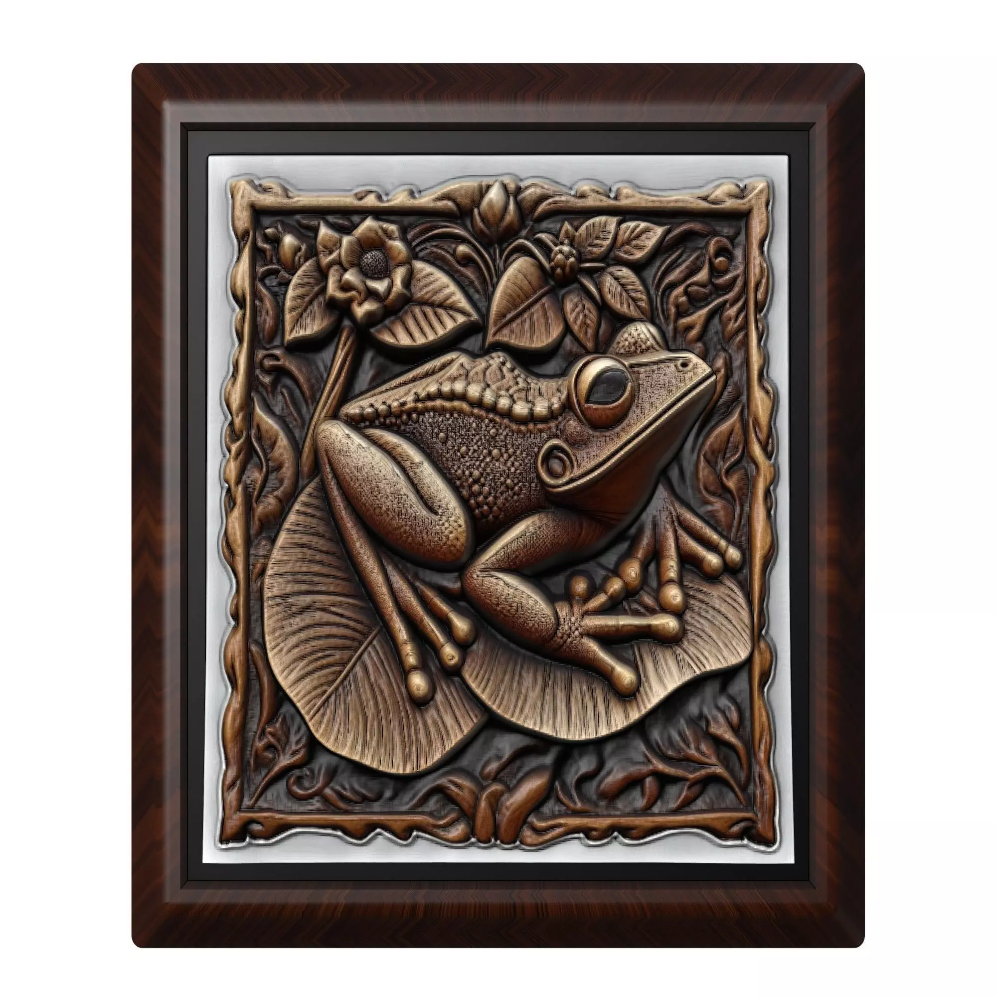 Frog Animal 3D print model_0