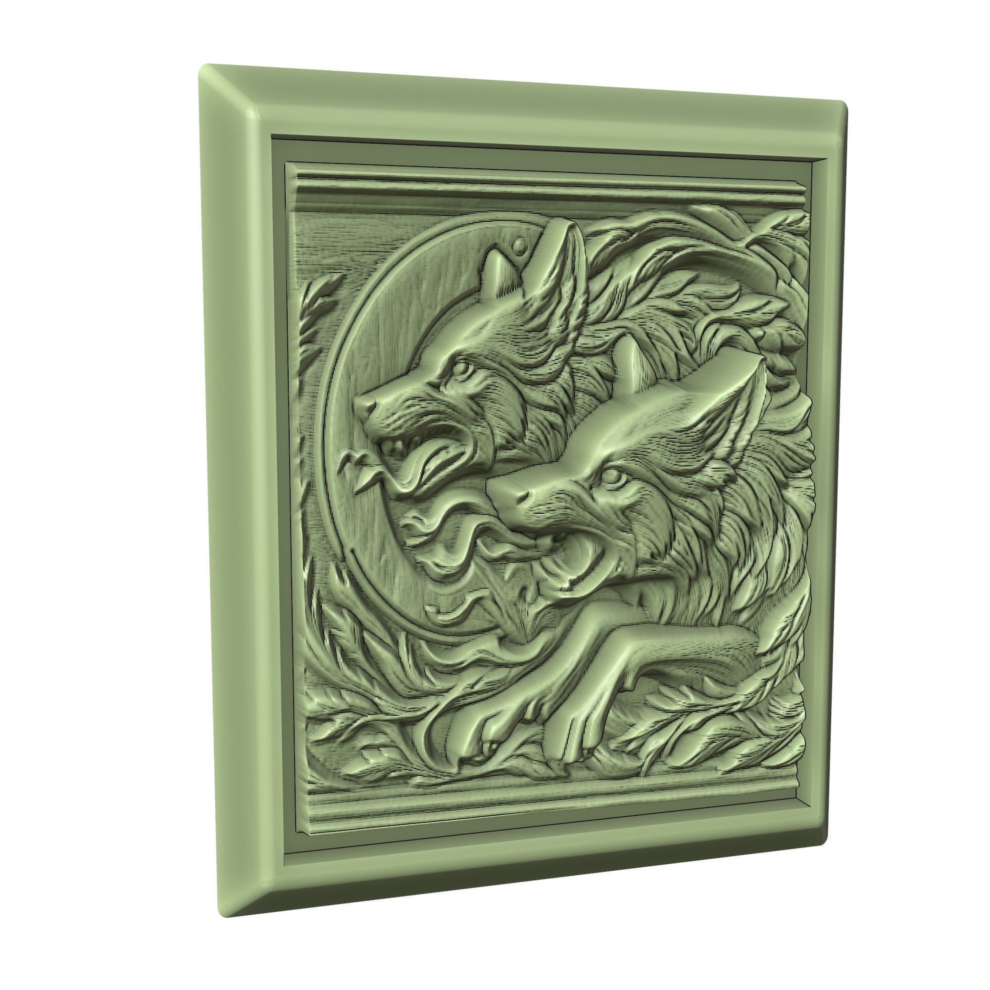 Wolf Animal 3D print model_3