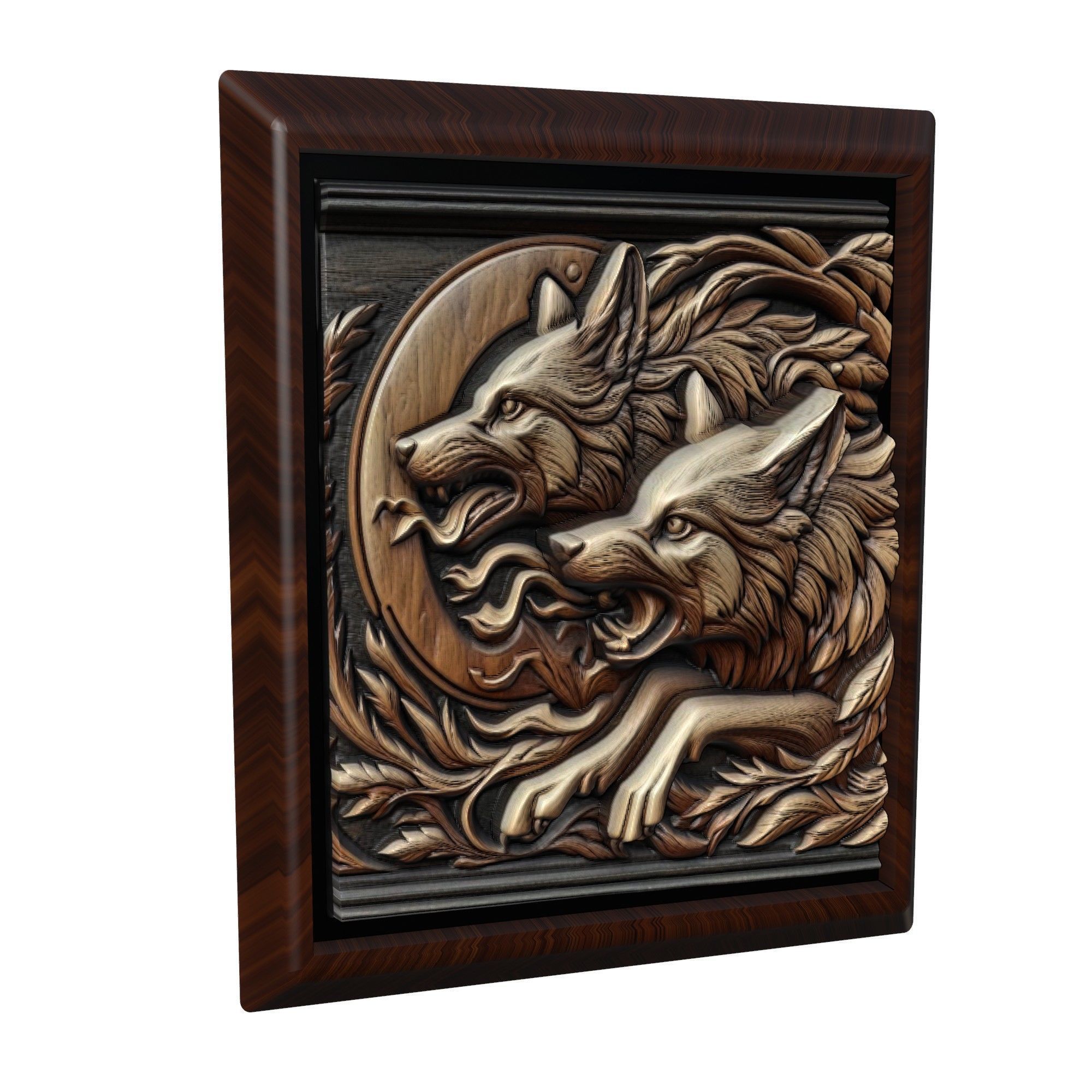 Wolf Animal 3D print model_1