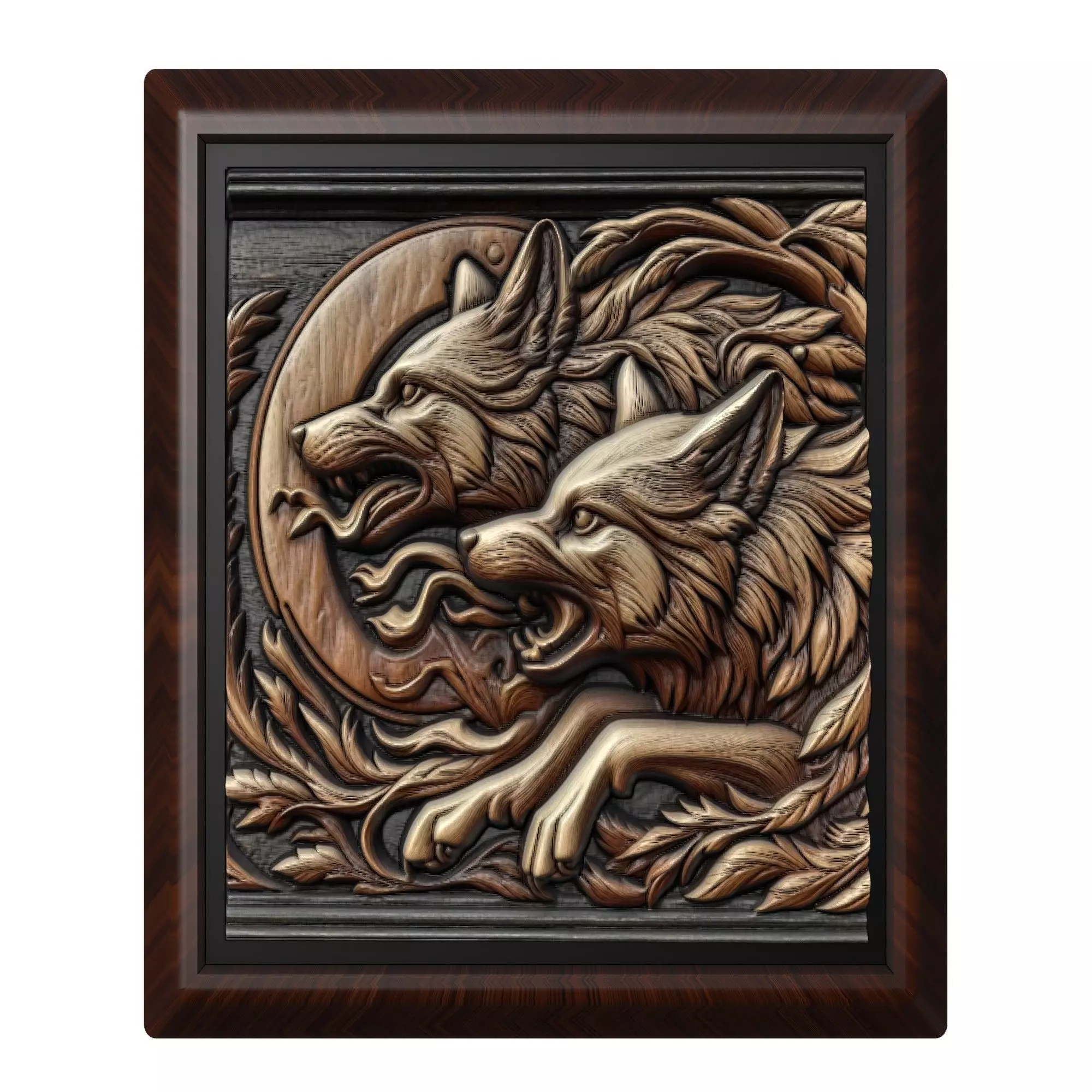 Wolf Animal 3D print model_0