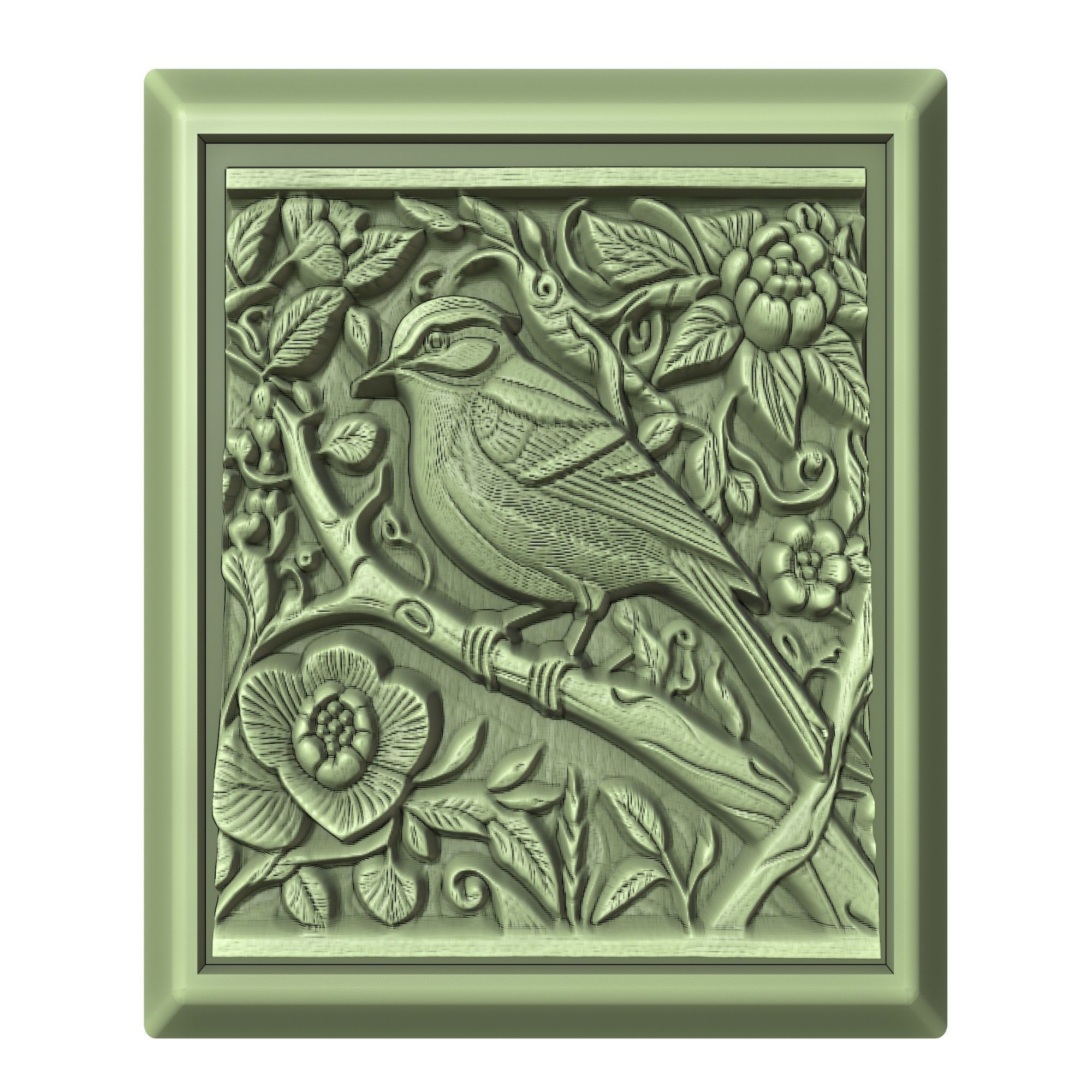 Bird Animal 3D print model_2