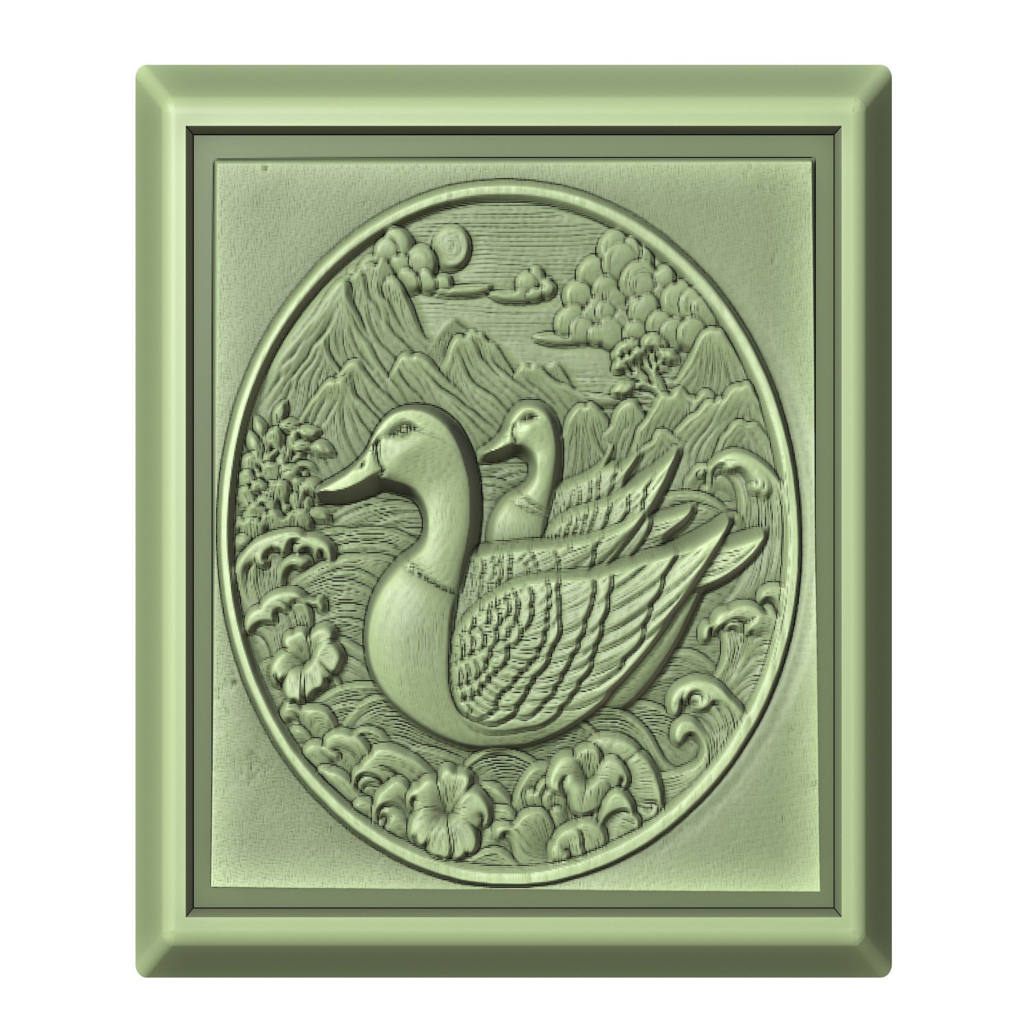 Duck Animal 3D print model_2