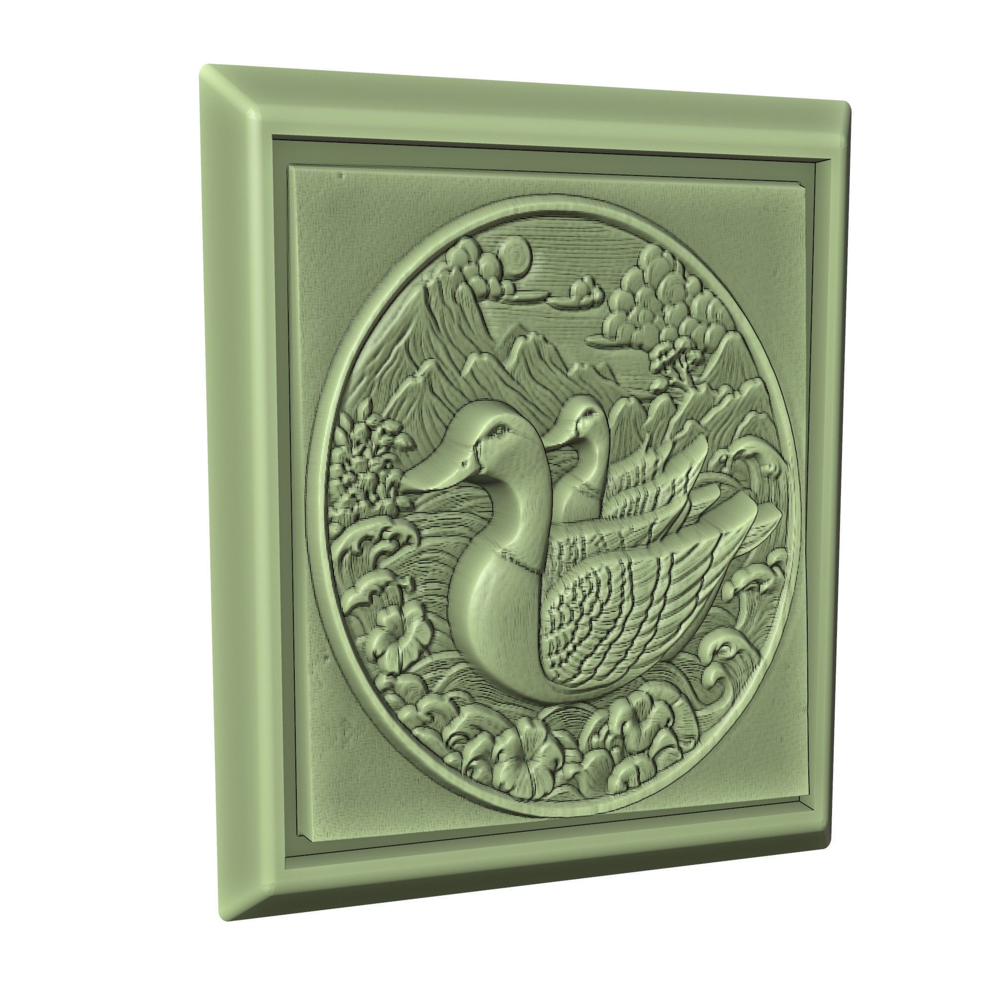 Duck Animal 3D print model_3