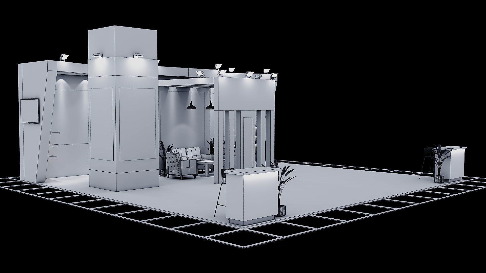 Exhibition Stand 8 3D model_8