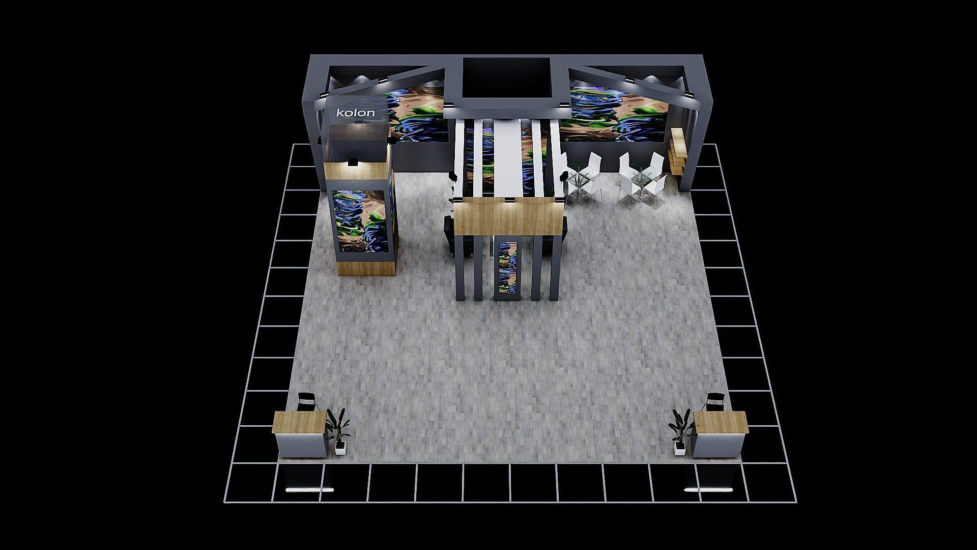 Exhibition Stand 8 3D model_5