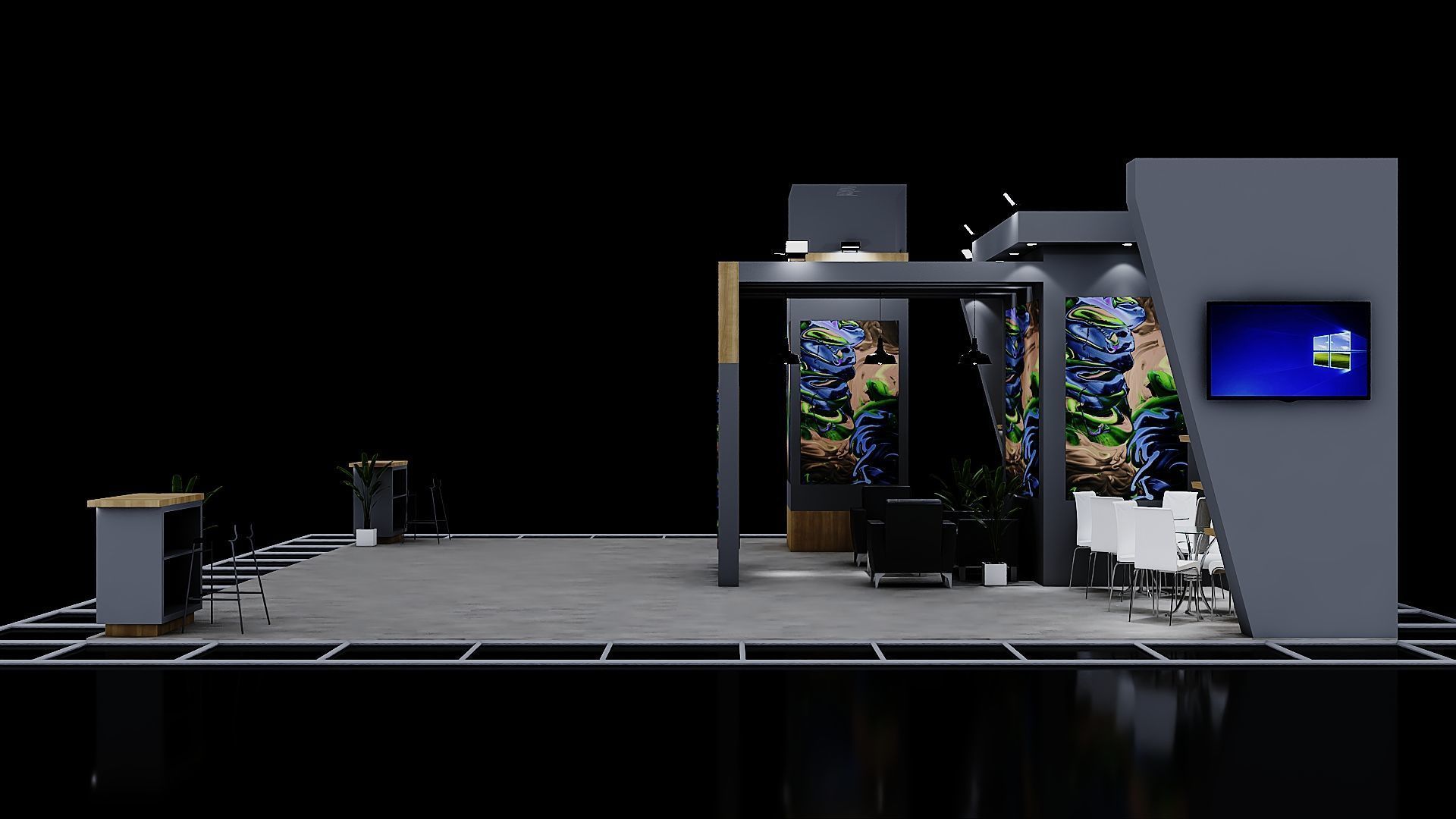 Exhibition Stand 8 3D model_3