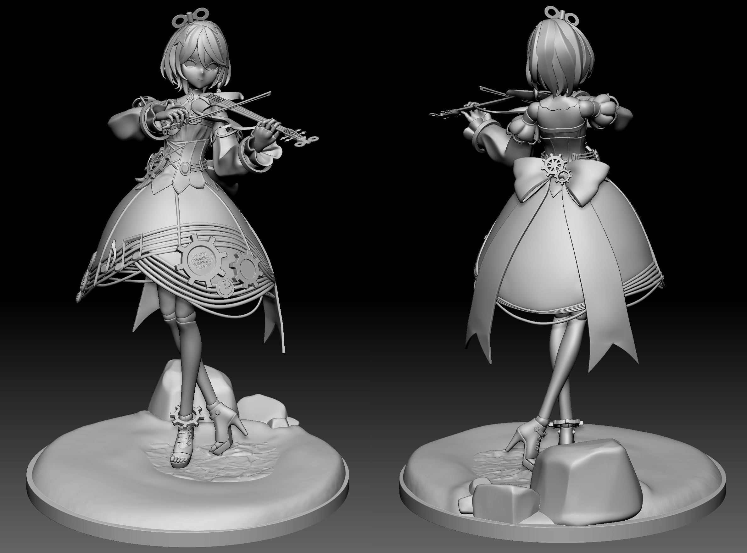 Cecilia Immergreen 3D print model_5