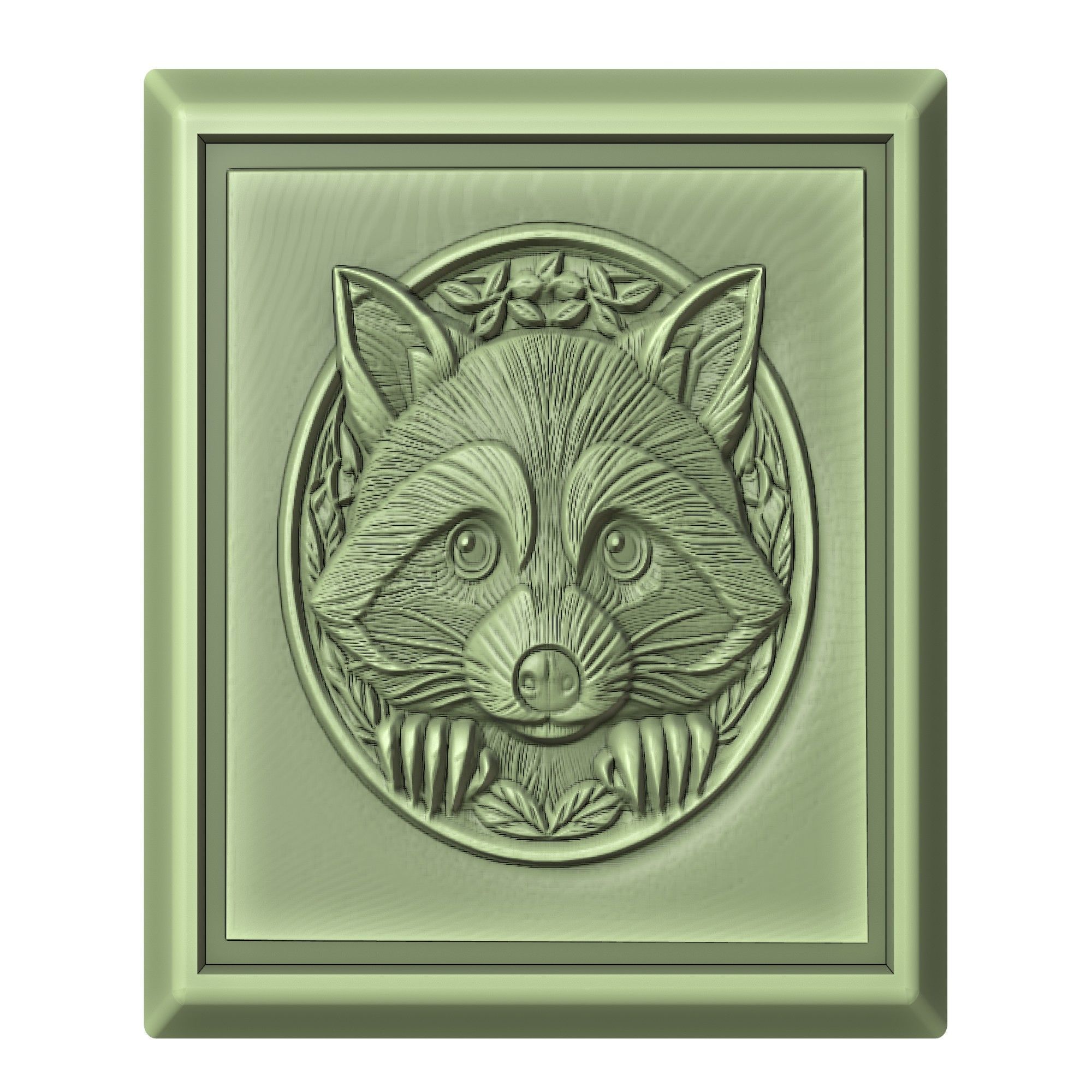 Raccoon Animal 3D print model_2