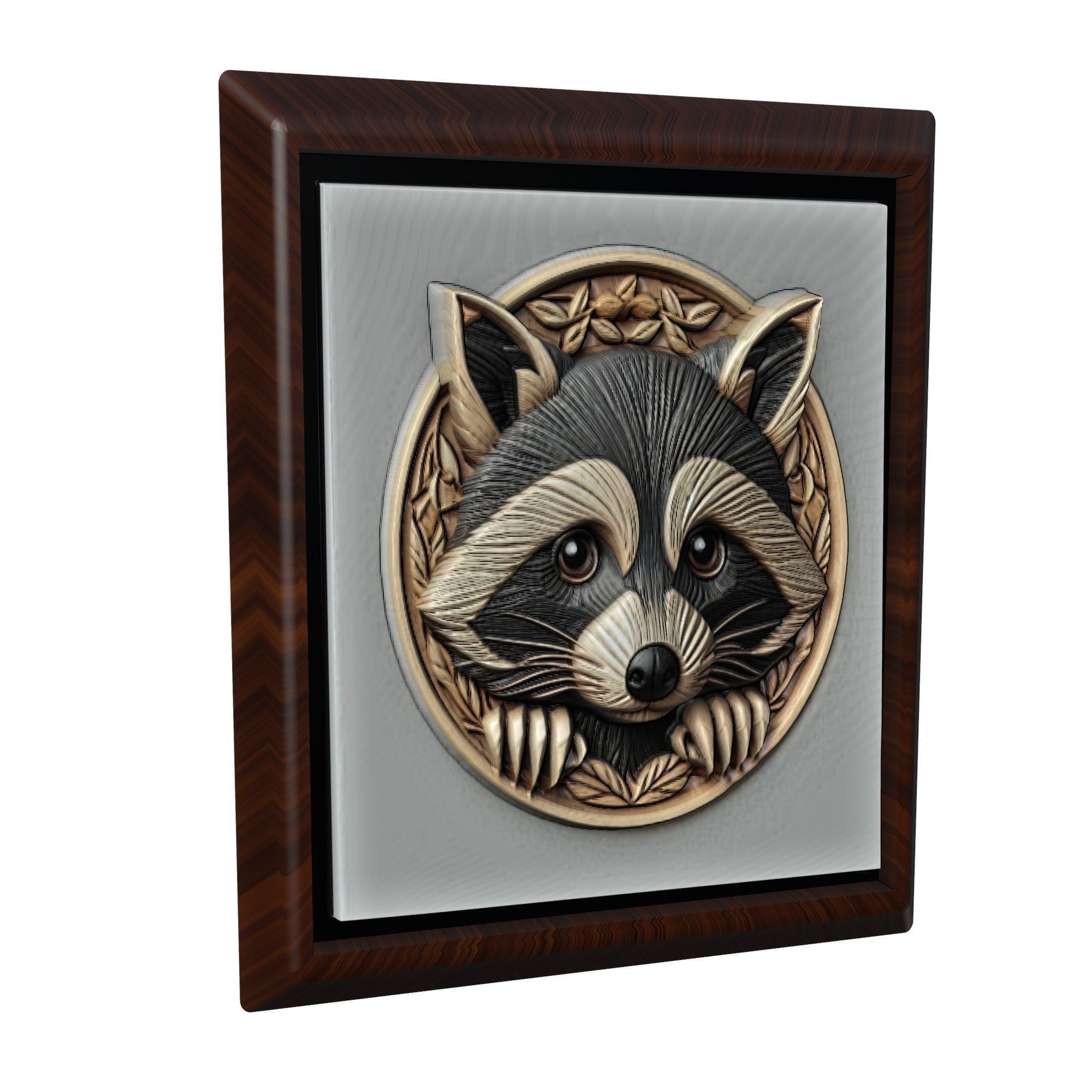 Raccoon Animal 3D print model_1