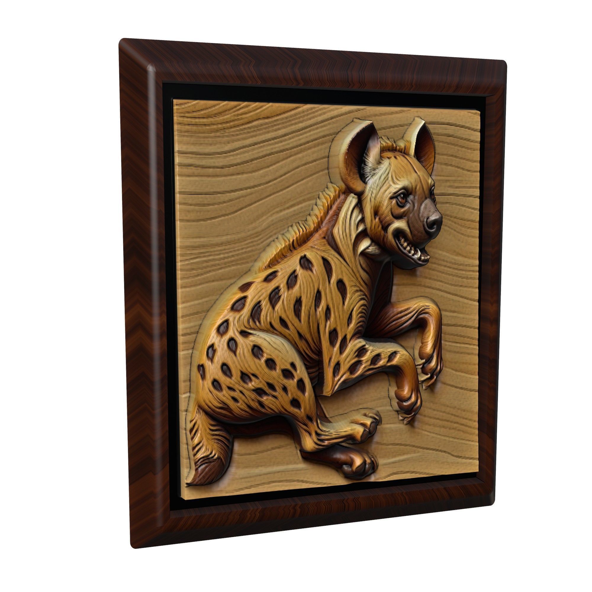 Hyena Animal 3D print model_1