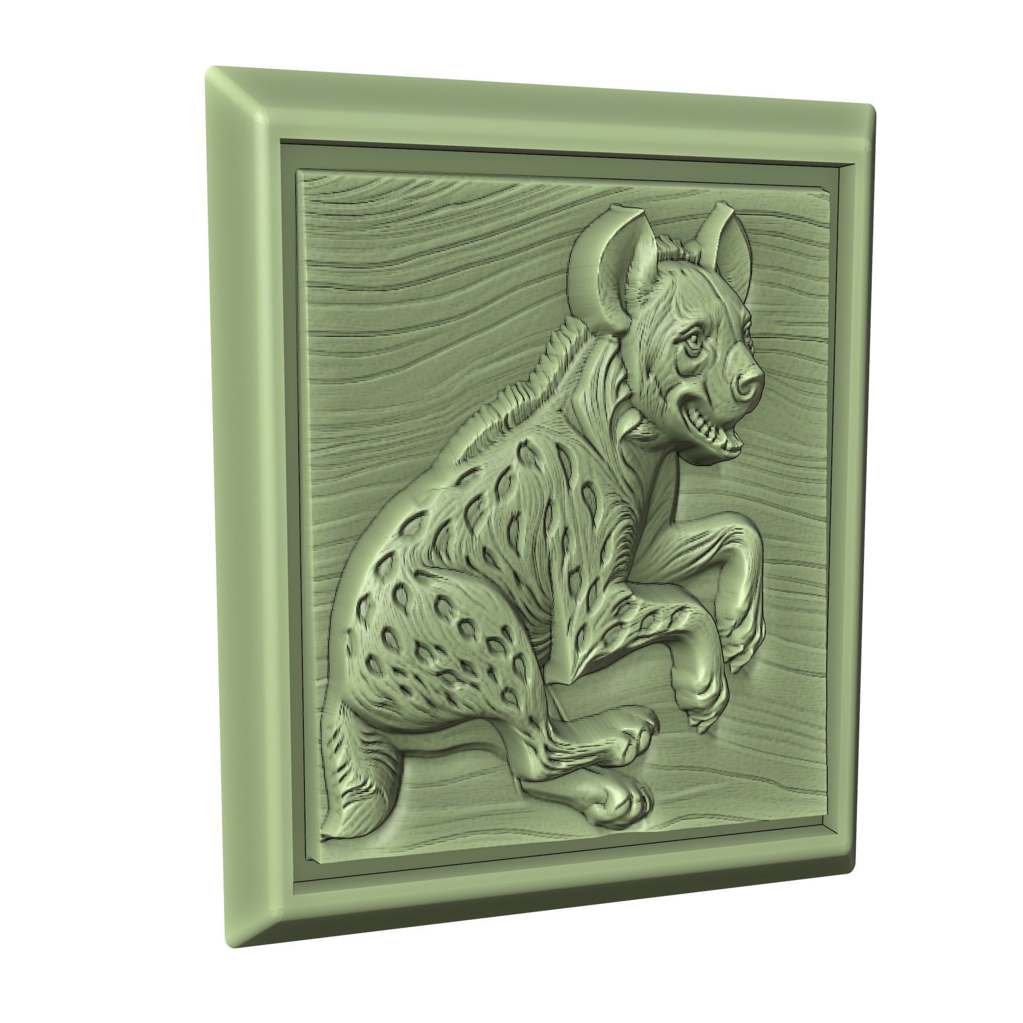 Hyena Animal 3D print model_3