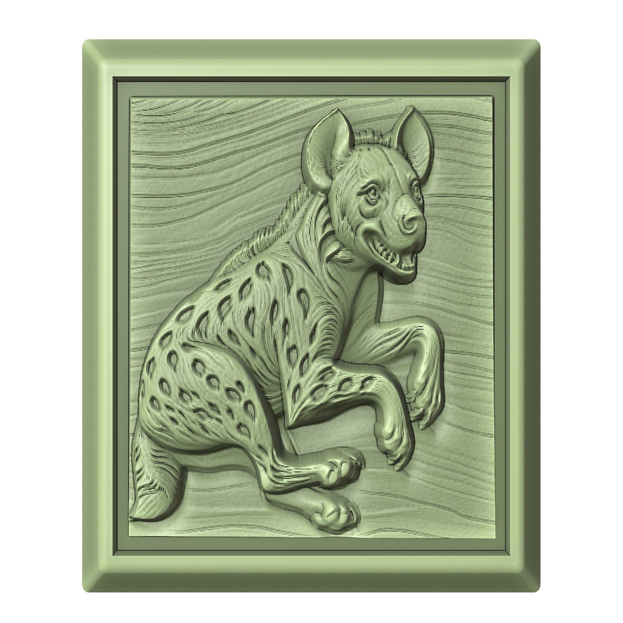 Hyena Animal 3D print model_2