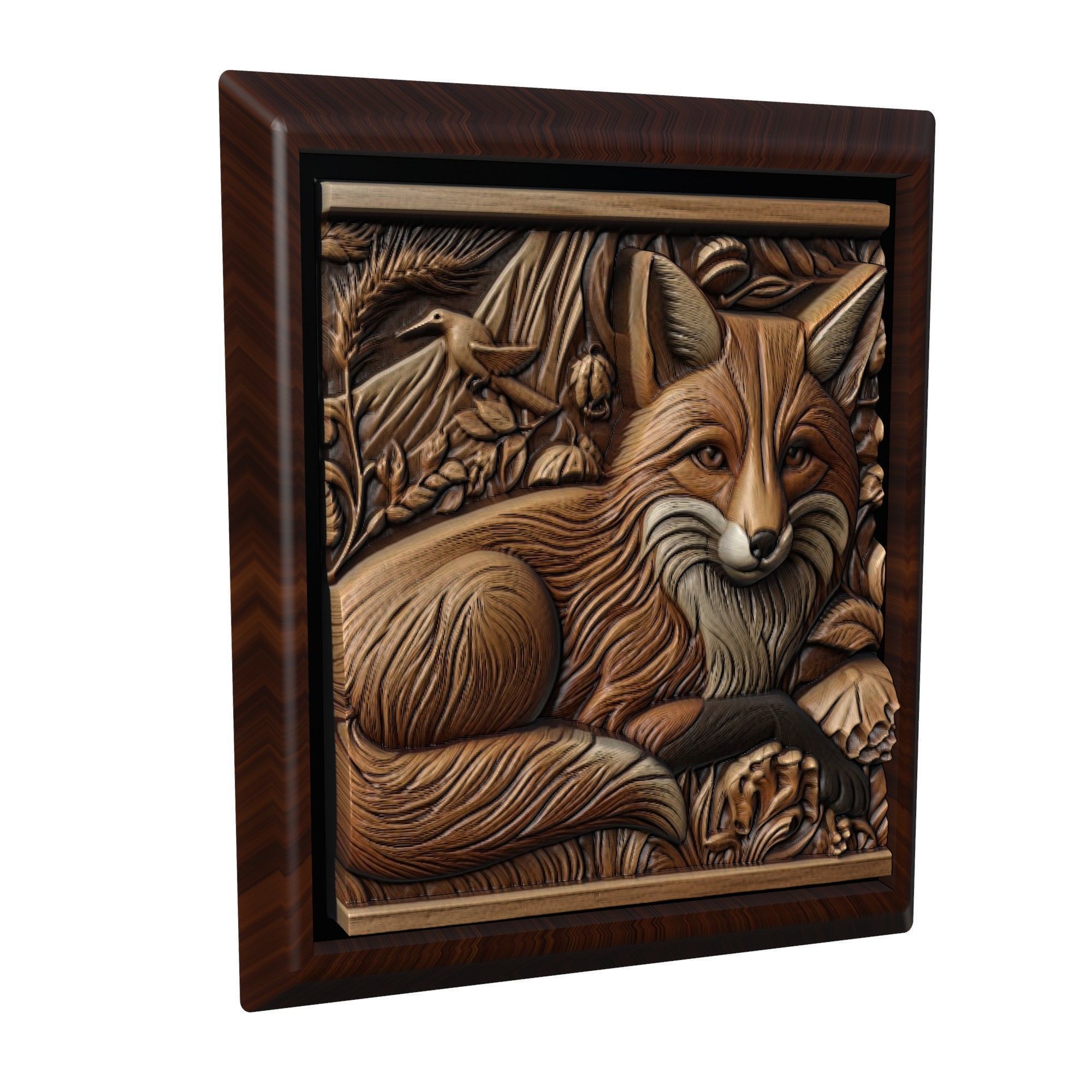 Fox Animal 3D print model_1