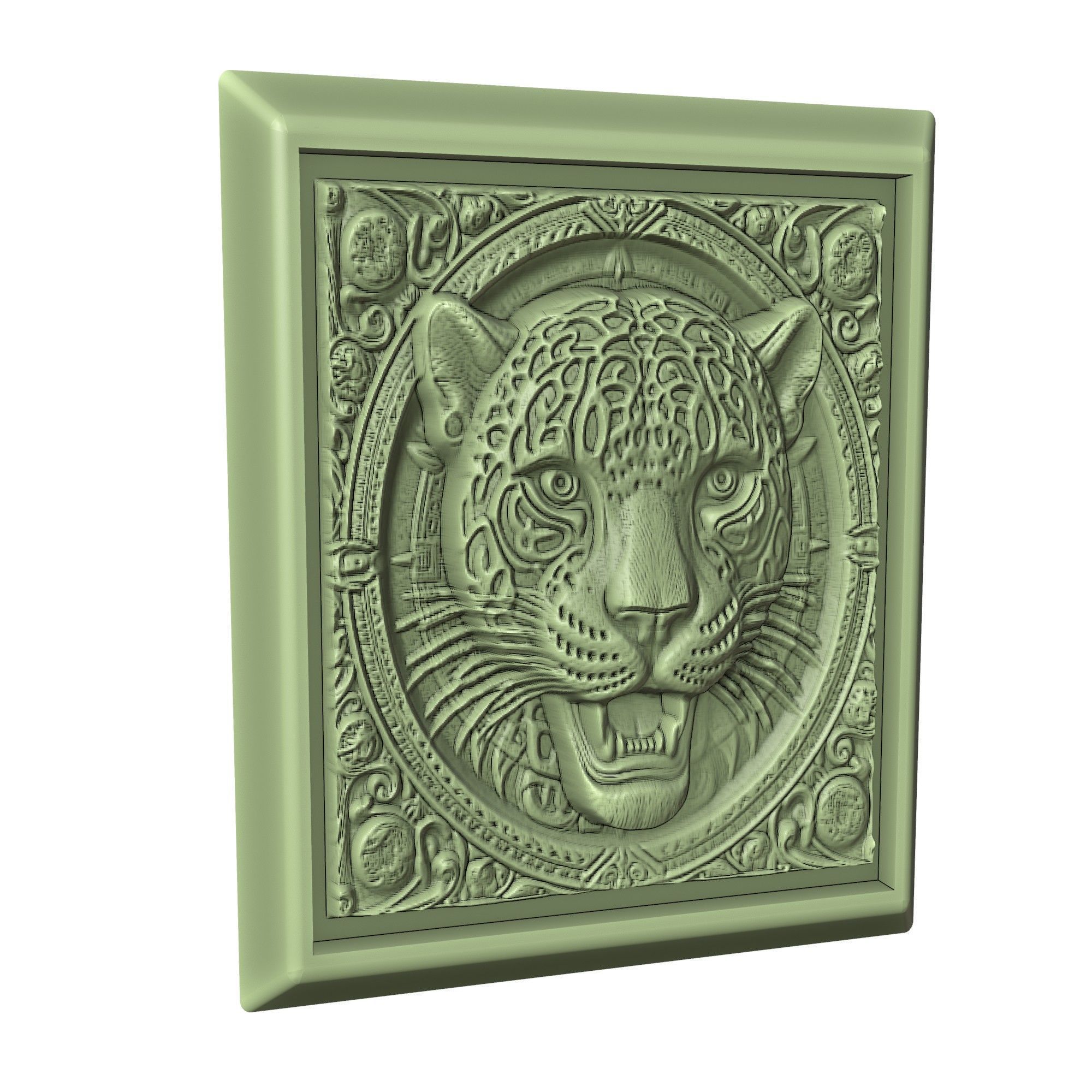 Jaguar Animal 3D print model_3