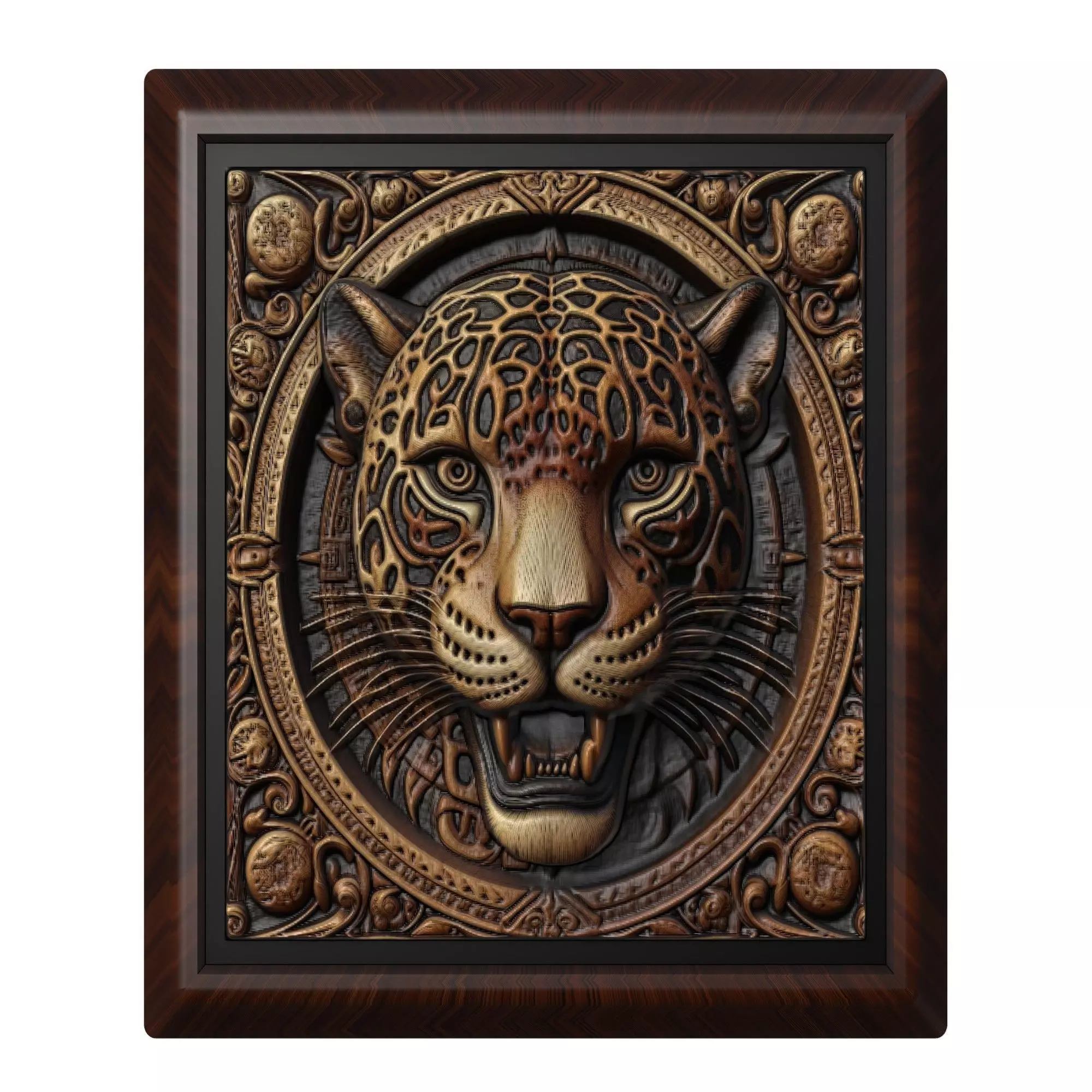 Jaguar Animal 3D print model_0