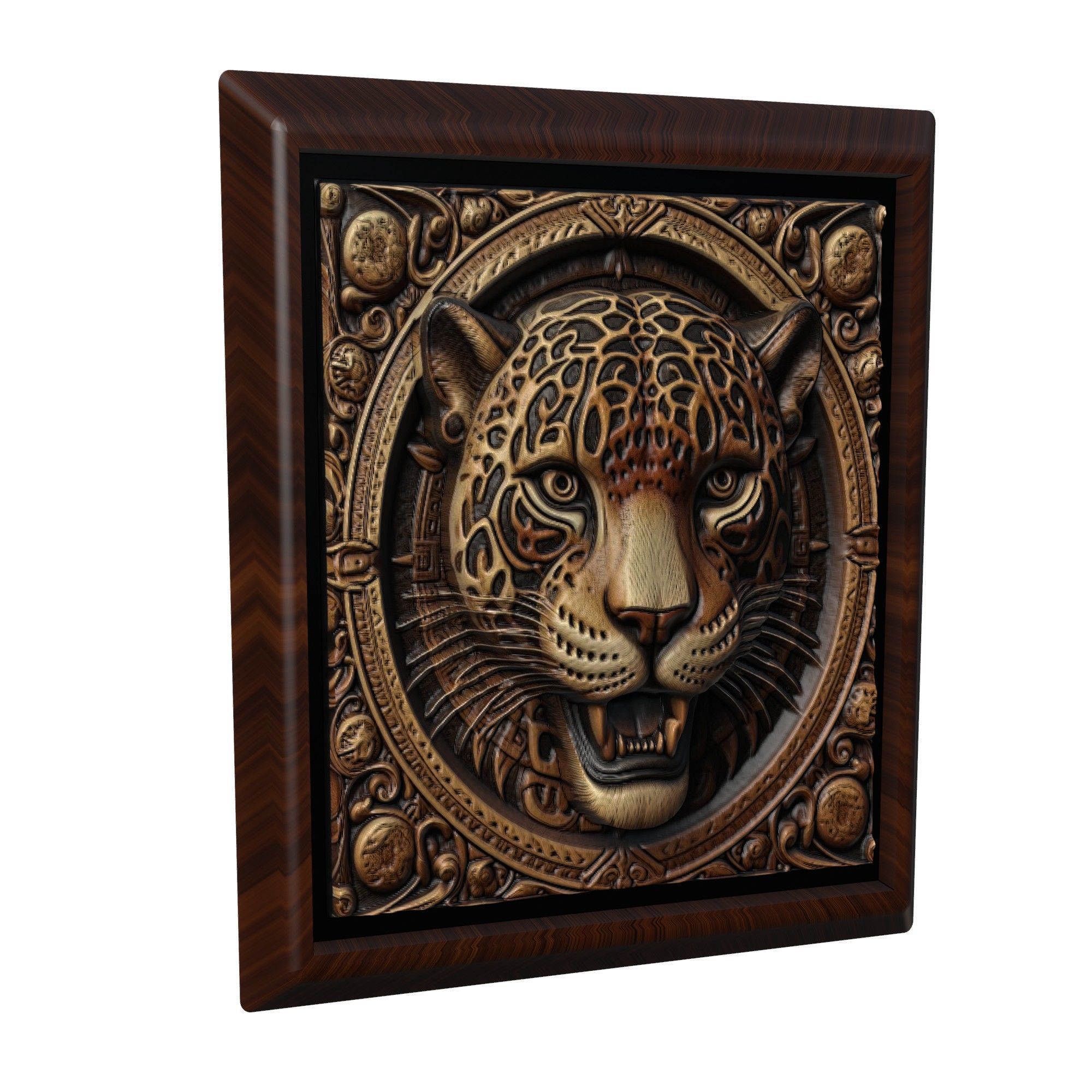 Jaguar Animal 3D print model_1