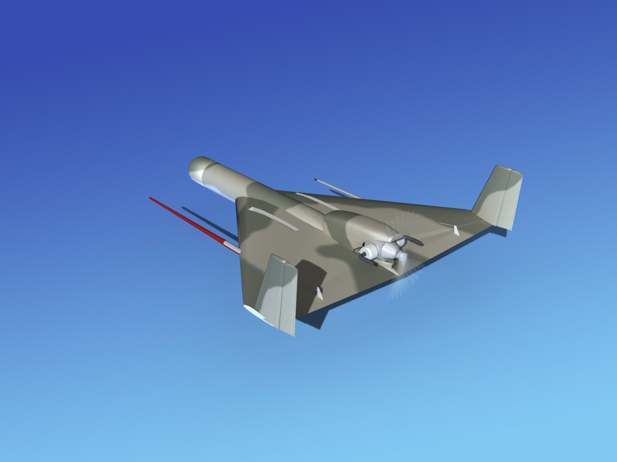 Harpy 1 UAV V05 3D model_6