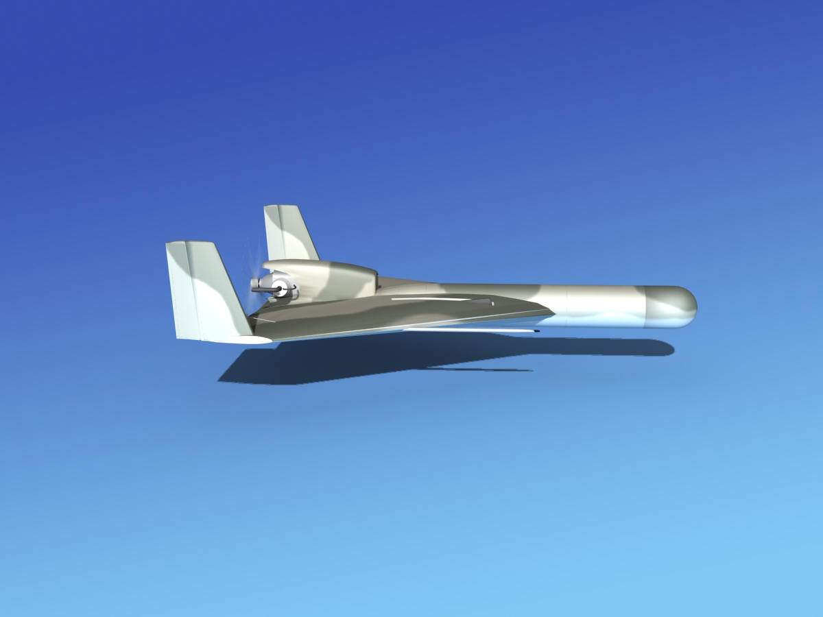 Harpy 1 UAV V05 3D model_5