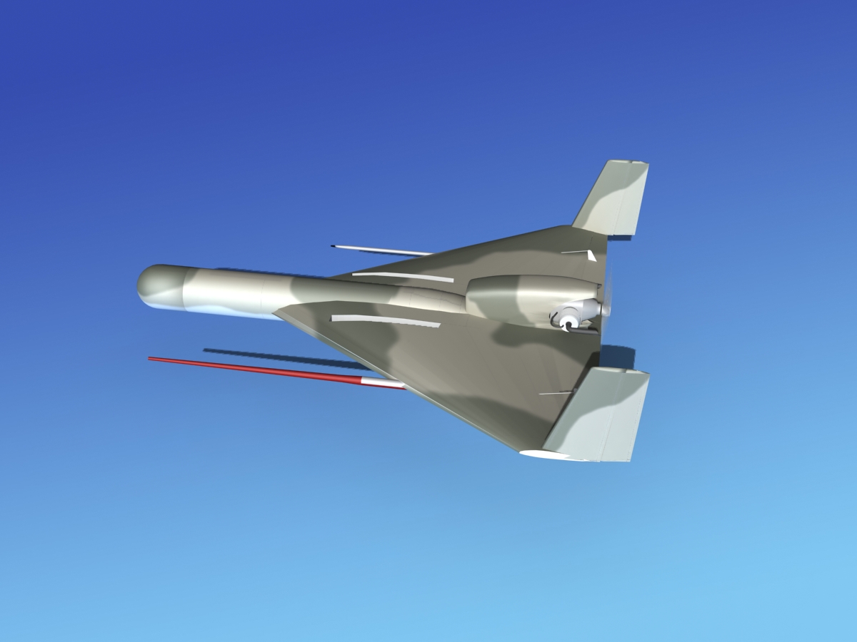 Harpy 1 UAV V05 3D model_9