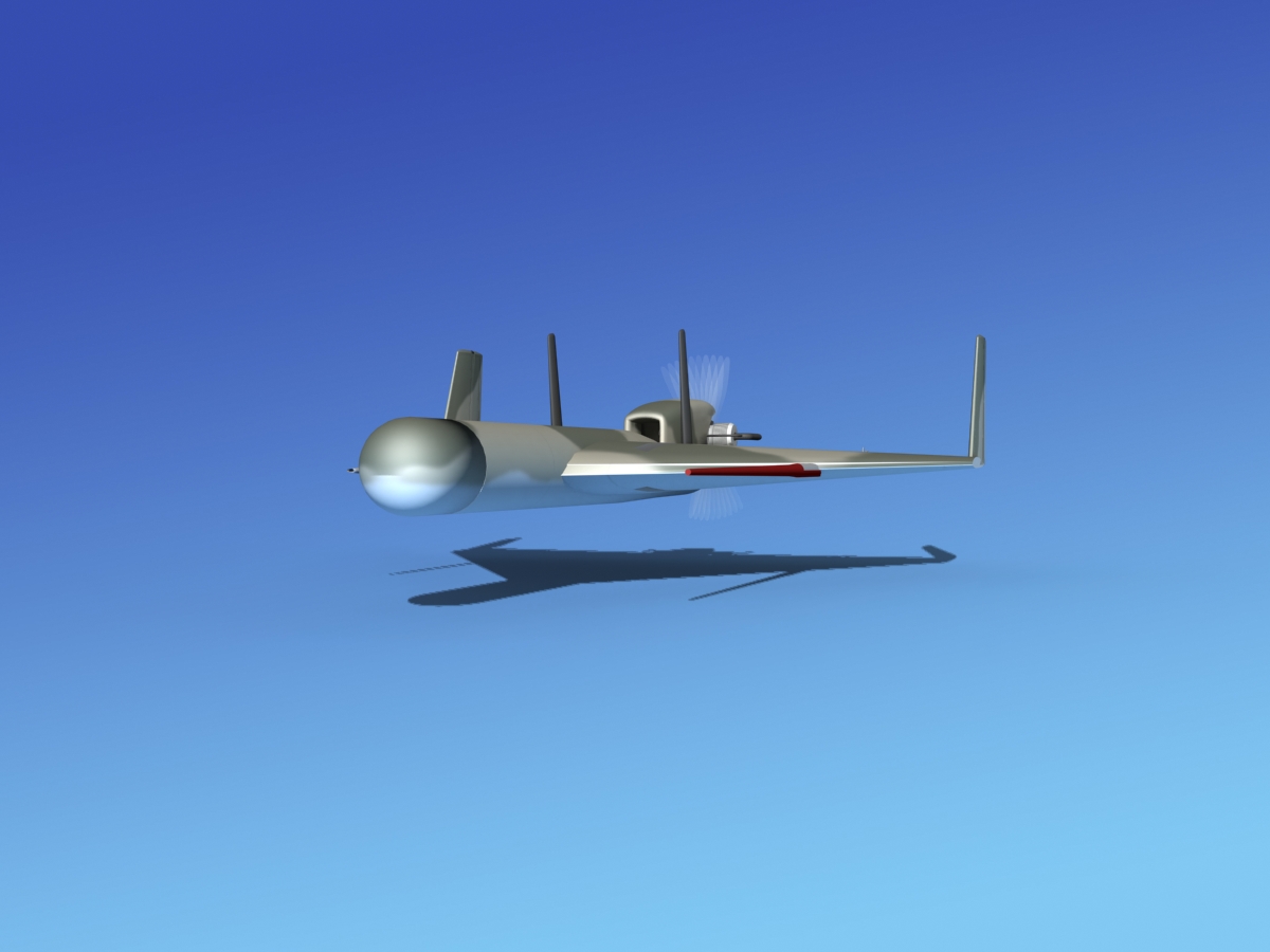 Harpy 1 UAV V05 3D model_2