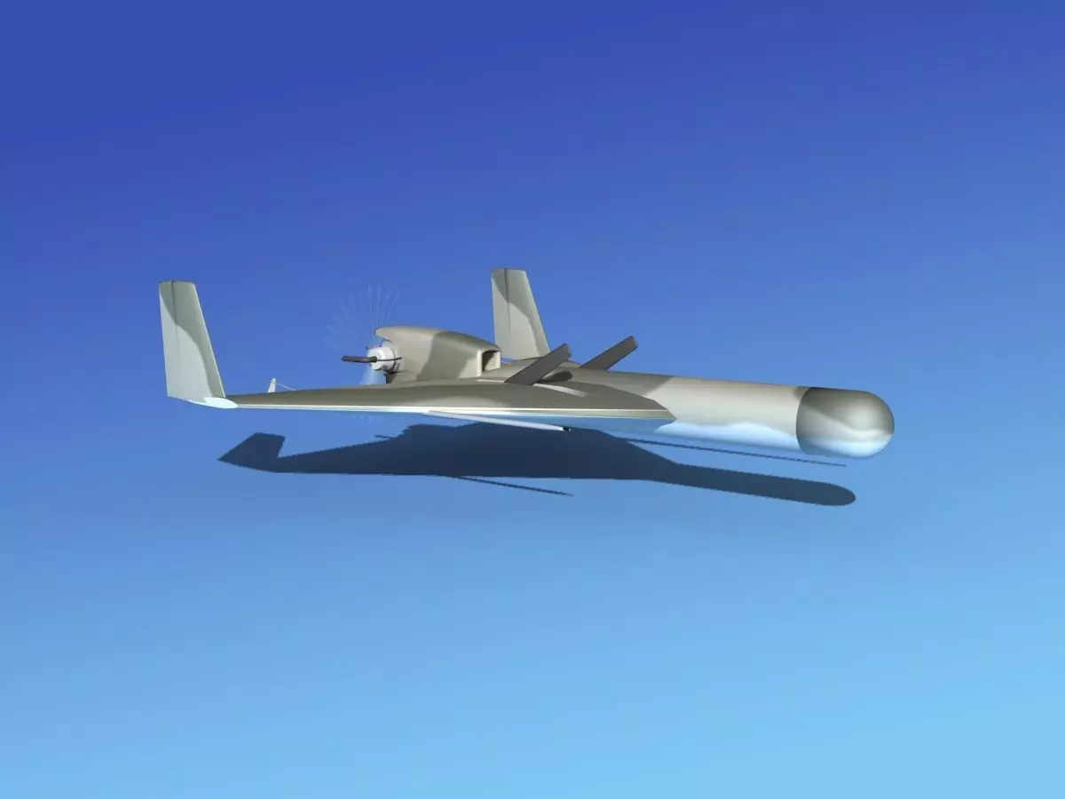Harpy 1 UAV V05 3D model_0