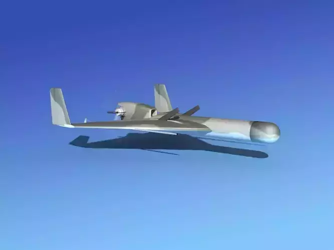 Harpy 1 UAV V05 3D model