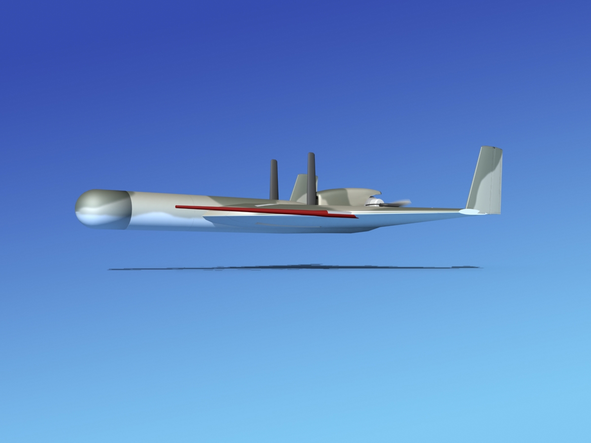 Harpy 1 UAV V05 3D model_1