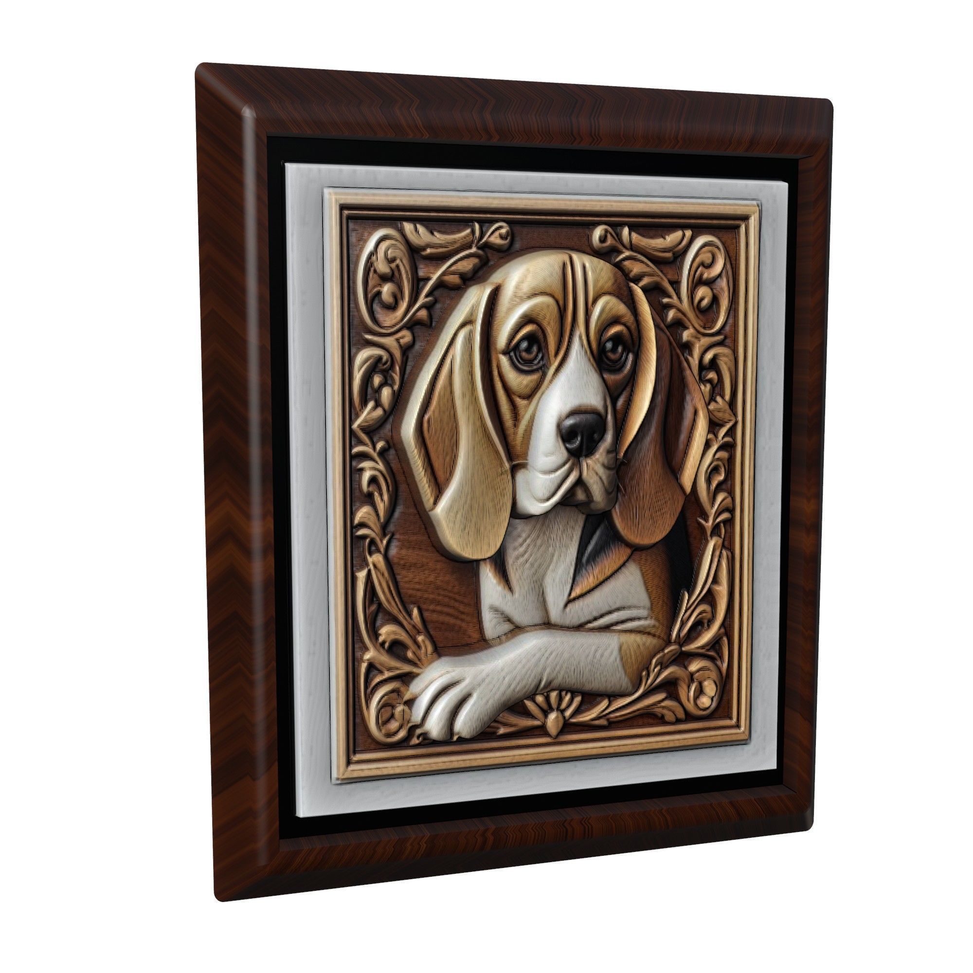 Dog Beagle Animal 3D print model_1