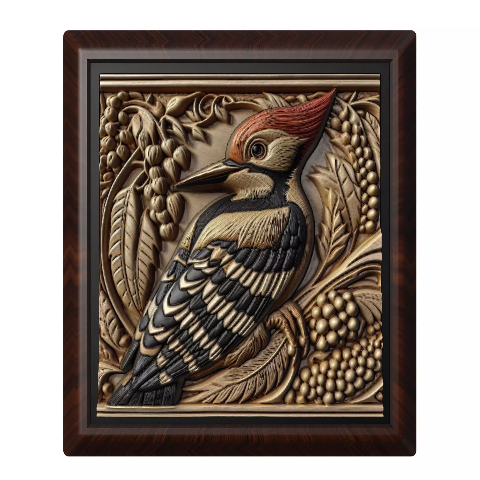 Woodpecker Animal 3D print model