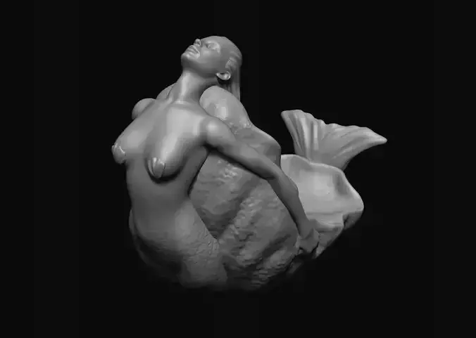 Mermaid Statue - jewelry bowl